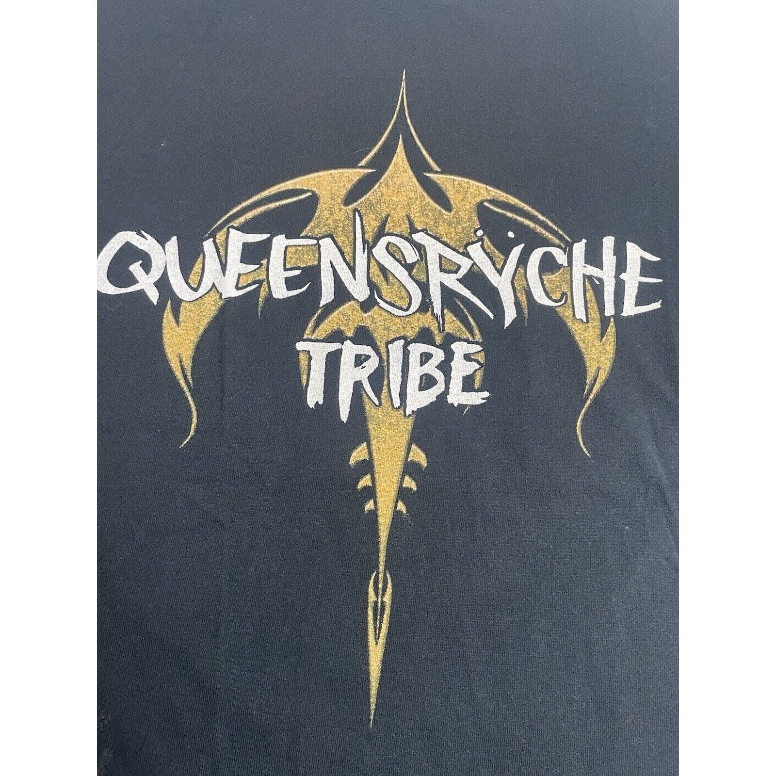 Gildan Queensryche Tribe Tour 2003 Large VINTAGE RARE Size US L / EU 52-54 / 3 - 2 Thumbnail