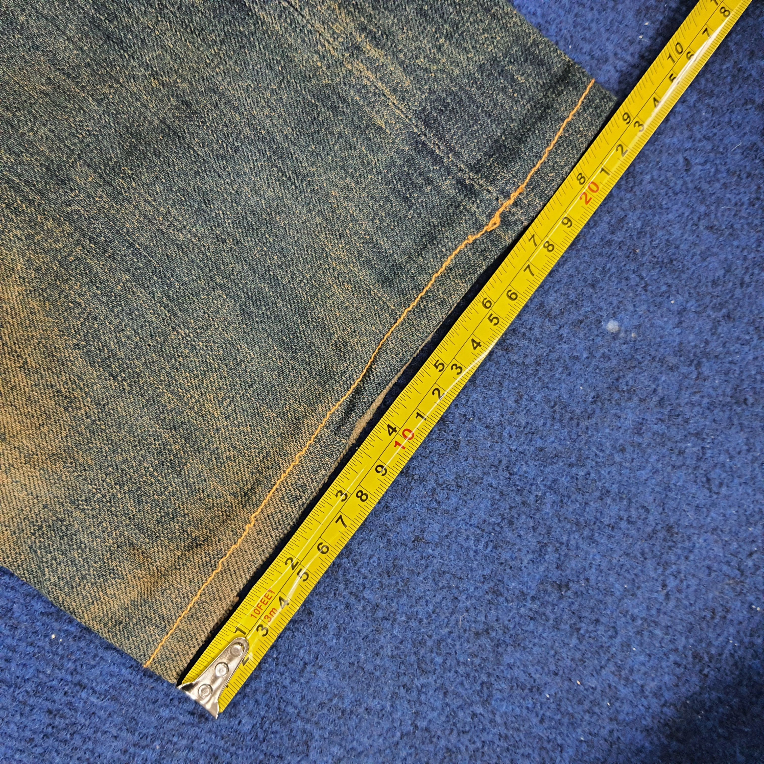 BARNS OUTFITTERS × Japanese Brand × Vintage Vintage Barns Selvedge Japanese Brand Repaired Jeans Size US 28 / EU 44 - 15 Thumbnail
