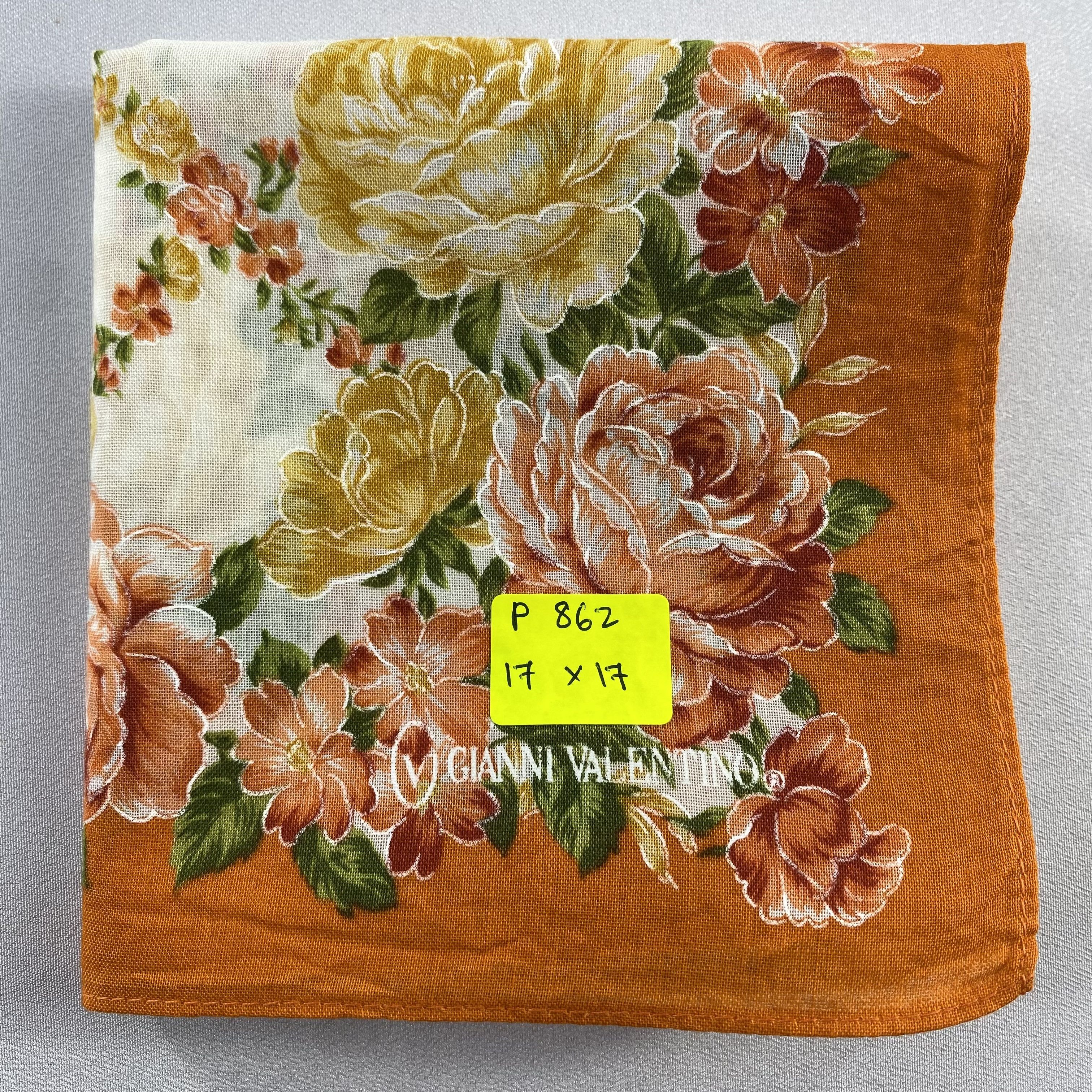 Japanese Brand × Vintage Gianni Valentino Handkerchief / Neckerchief / Bandana-P862 Size ONE SIZE - 5 Thumbnail