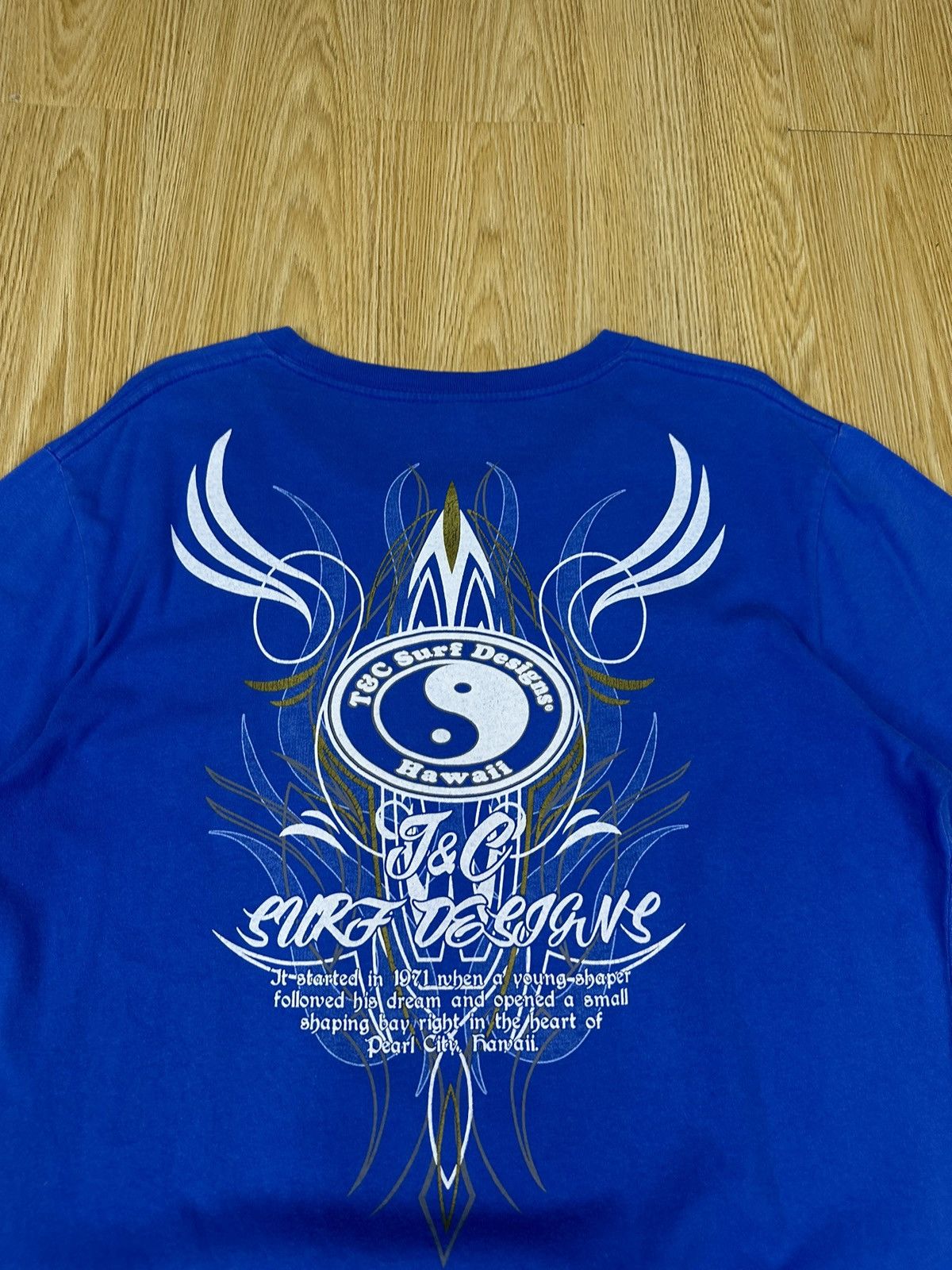 Sun Surf Y2k Vintage T&C Surf Hawaii TShirt A899 Size US L / EU 52-54 / 3 - 2 Thumbnail