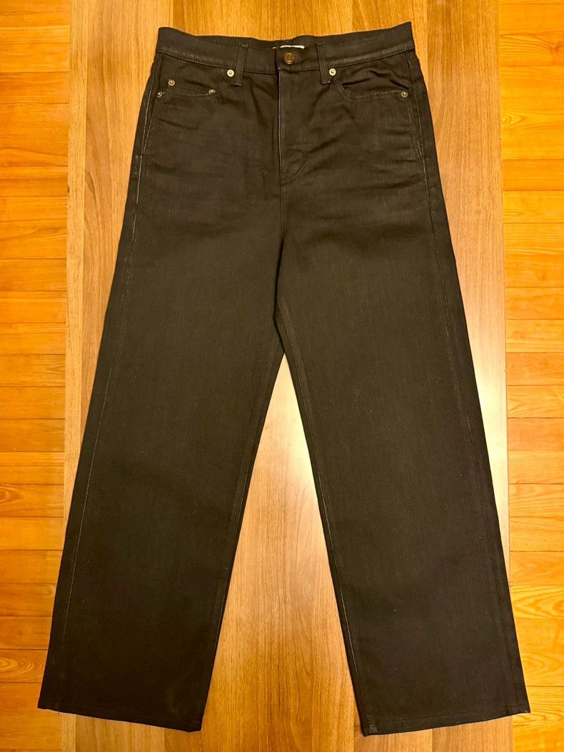 Saint Laurent Paris Saint Laurent Paris 20fw runway D24 high-waisted straight- Size US 29 - 1 Thumbnail