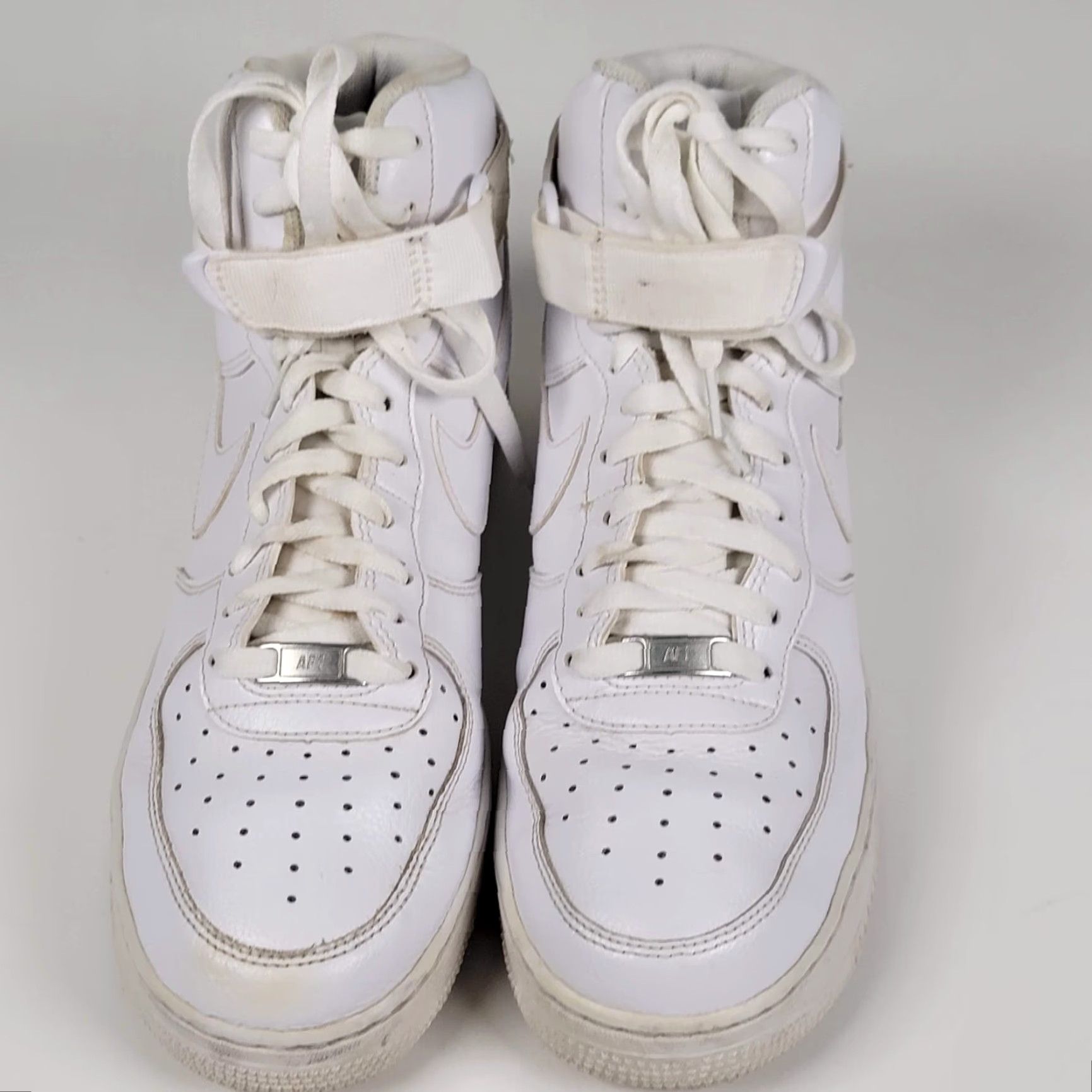 Nike Nike Air Force 1 High ’07 Mens Size 10.5 US 44.5 E White Leather Sneakers Kid/Adult? Size US 11 / EU 44 - 2 Thumbnail