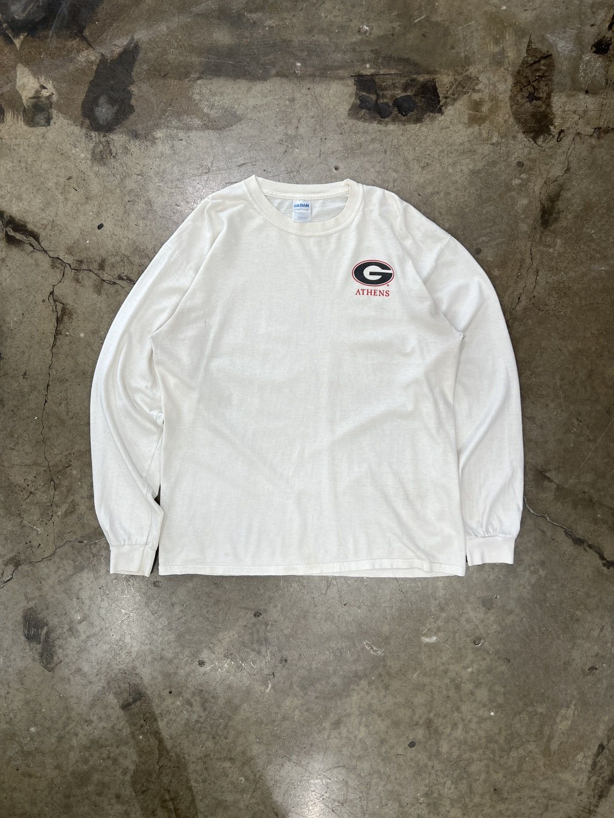 NCAA Vintage Georgia Football Athens Long Sleeve Large Size US L / EU 52-54 / 3 - 4 Thumbnail