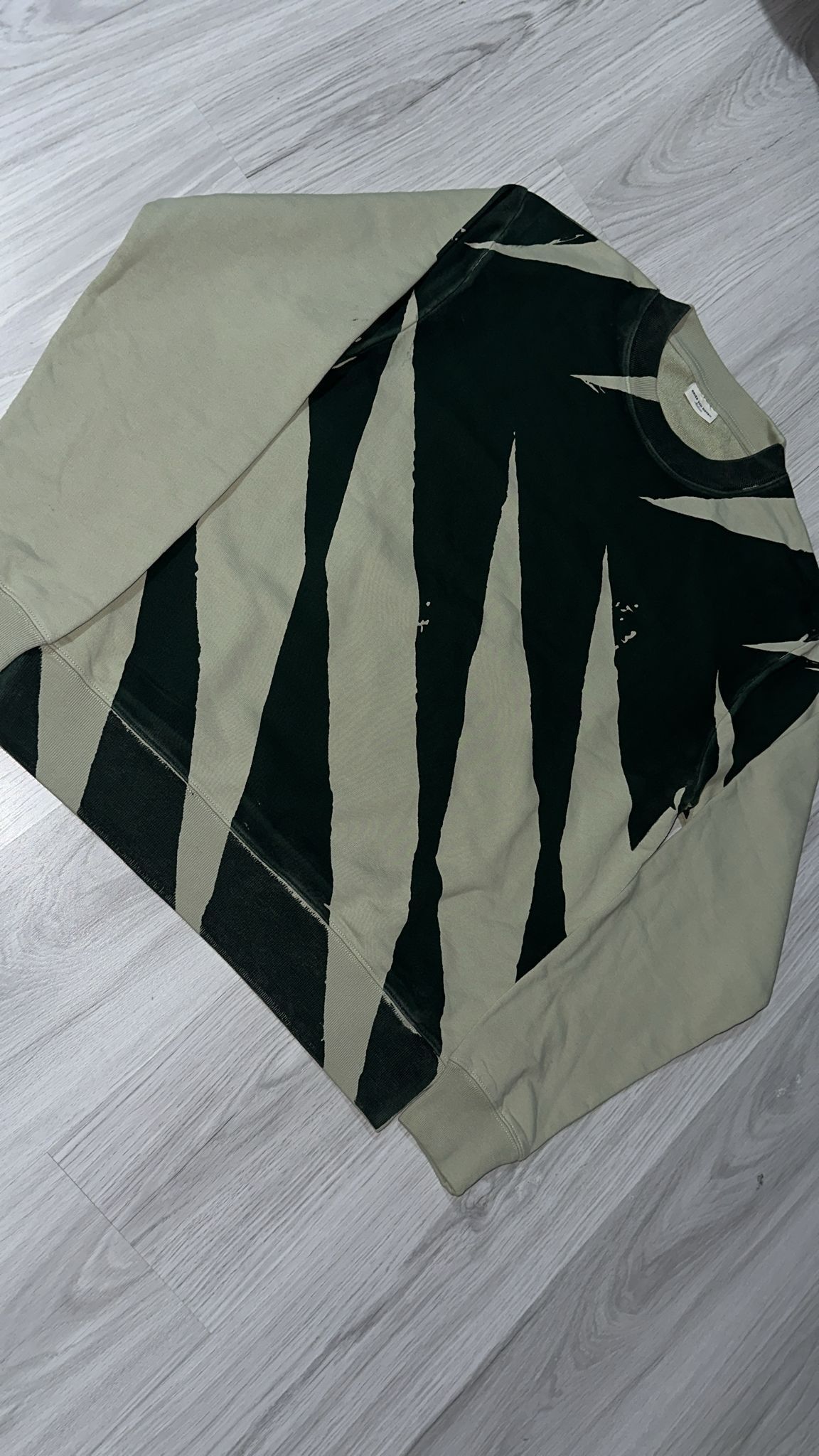 Dries Van Noten Dries Van Noten SAMPLE Screen Printed Sweatshirt Medium Size US M / EU 48-50 / 2 - 3 Thumbnail