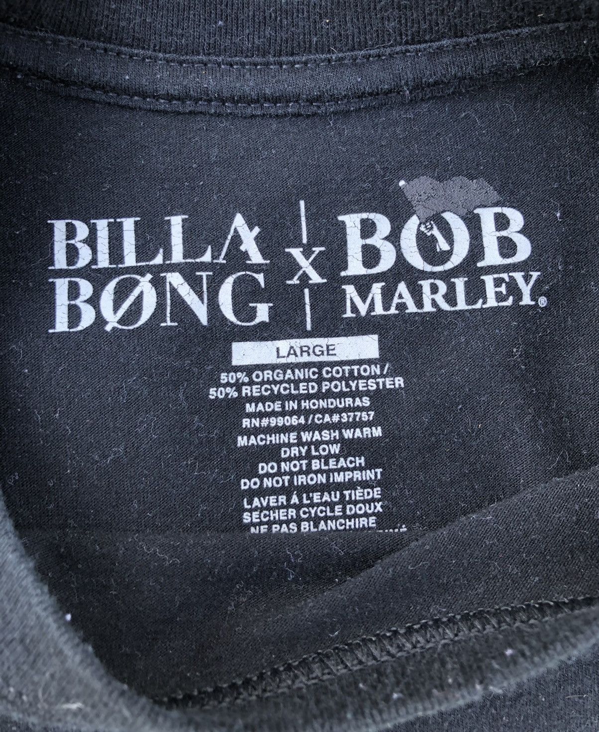 Billabong × Bob Marley Y2K Billa bong x Bob Marley graphic tee Size US L / EU 52-54 / 3 - 5 Thumbnail