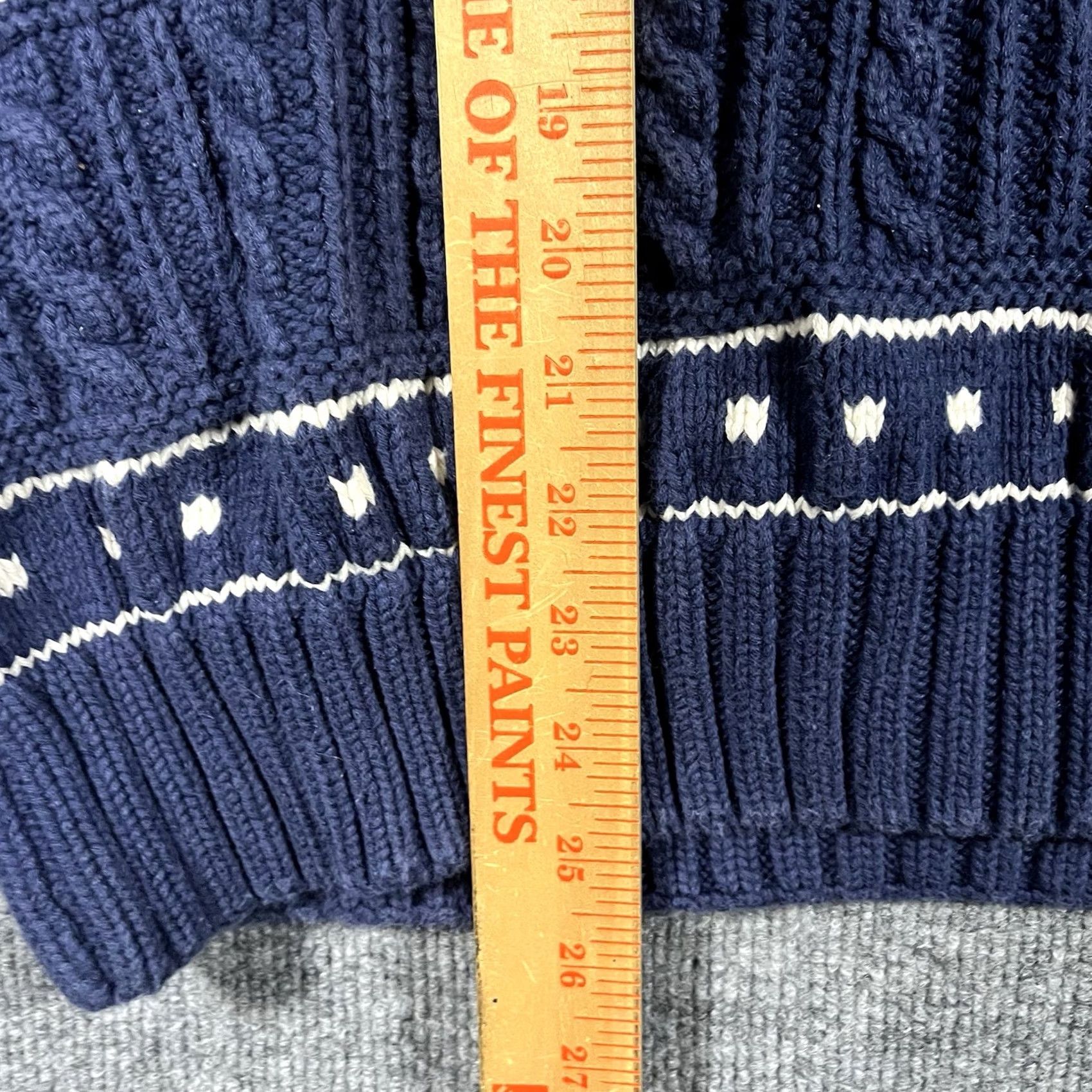 Gap VINTAGE Gap Sweater Mens XL Crew Neck Heavyweight Knit Pullover Blue 90s University USA Size US XL / EU 56 / 4 - 4 Thumbnail