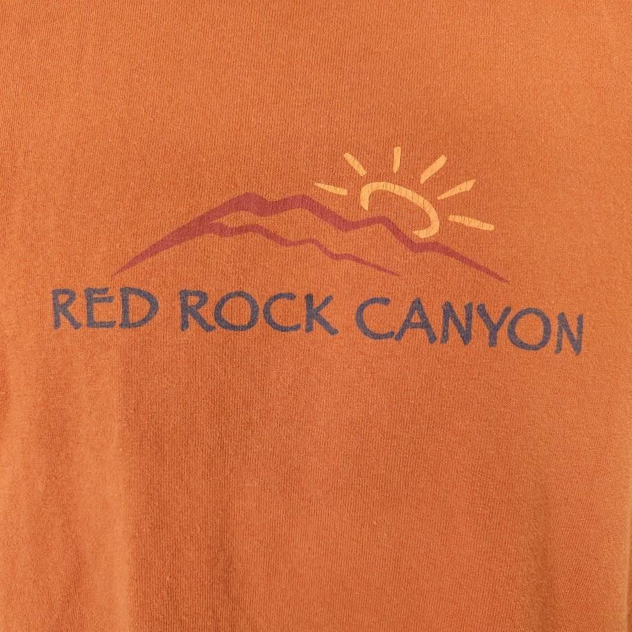 Vintage Vintage Red Rock Canyon T Shirt Mens Size Medium Orange Y2K Size US M / EU 48-50 / 2 - 2 Thumbnail