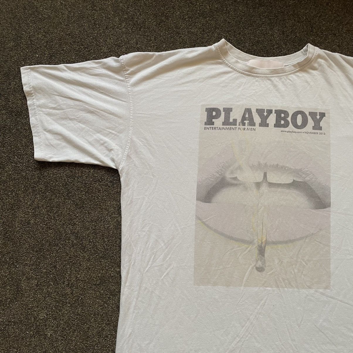 Vintage Vintage Y2K Playboy Graphic Tee Sun Faded Streetwear XXL Size US XXL / EU 58 / 5 - 3 Thumbnail