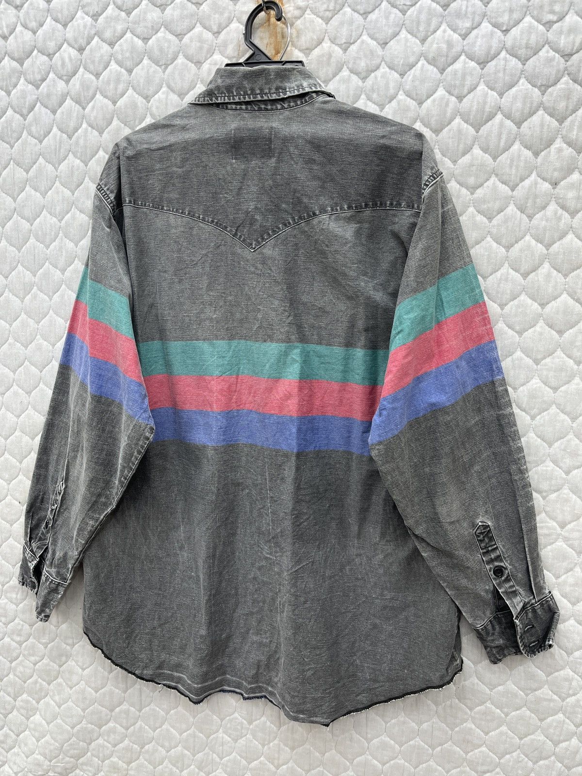 Wrangler 🔥🔥🔥ARCHIVE VINTAGE WRANGLER BRUSH POPPER SHIRTS Size US L / EU 52-54 / 3 - 6 Thumbnail