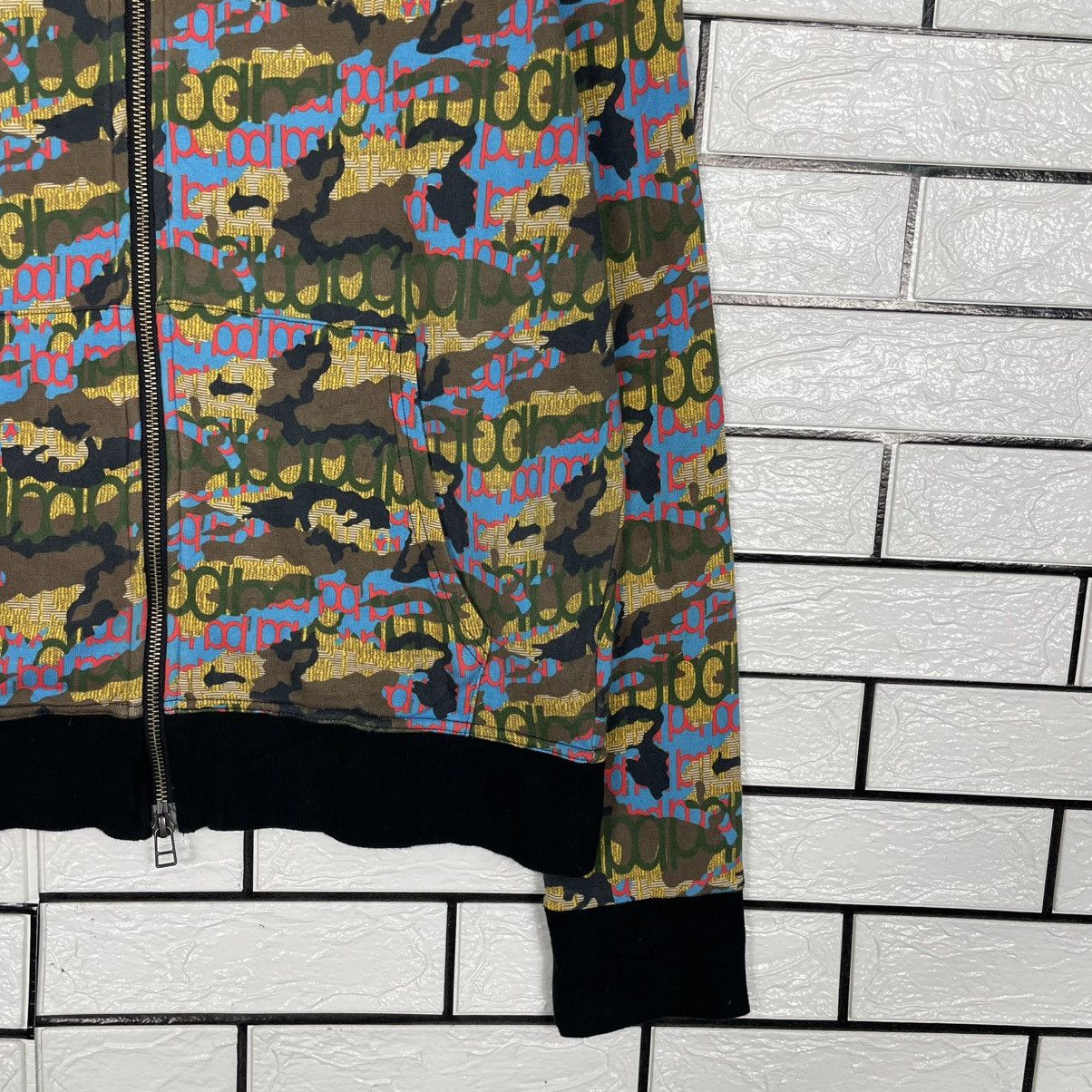 Japanese Brand Japanese Brand Paranoia Full Print Zipper Hoodie Size US M / EU 48-50 / 2 - 4 Thumbnail