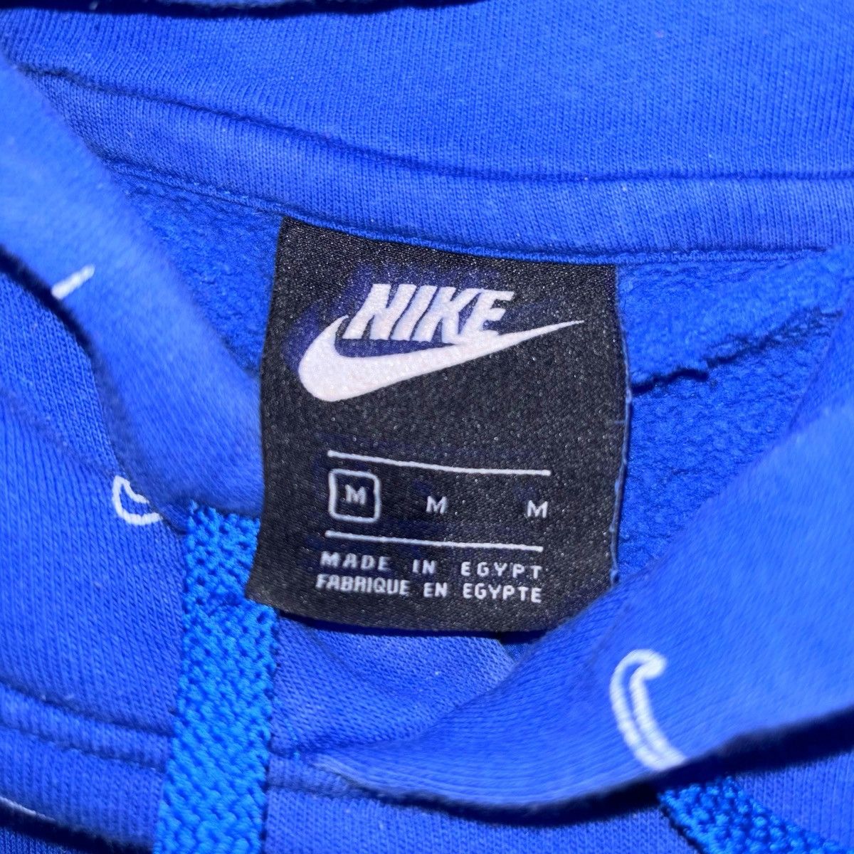 Nike Nike Fleece Hoodie Blue Size M Size US M / EU 48-50 / 2 - 3 Thumbnail