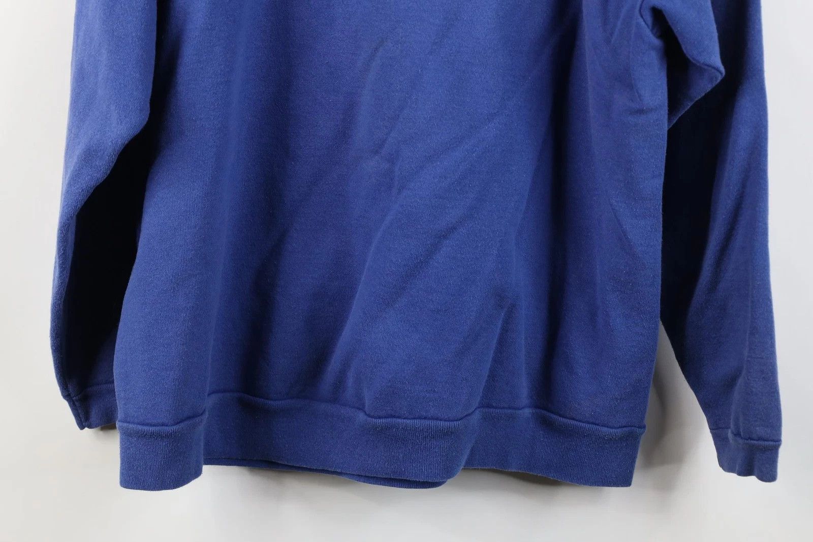 Guess Vintage 80s Georges Marciano Guess Sweatshirt Blue USA Size ONE SIZE - 15 Thumbnail