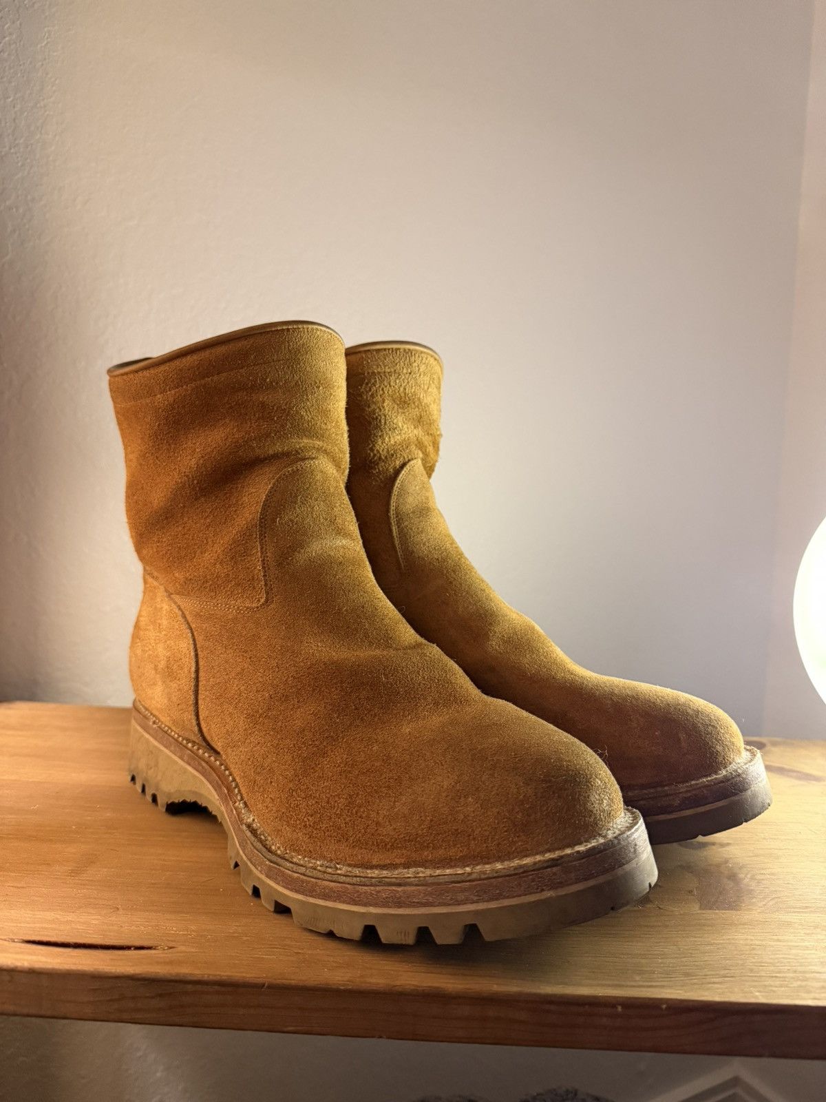 Viberg VIBERG ROPER BOOT WHEAT ROUGHOUT Size US 9 / EU 42 - 6 Thumbnail