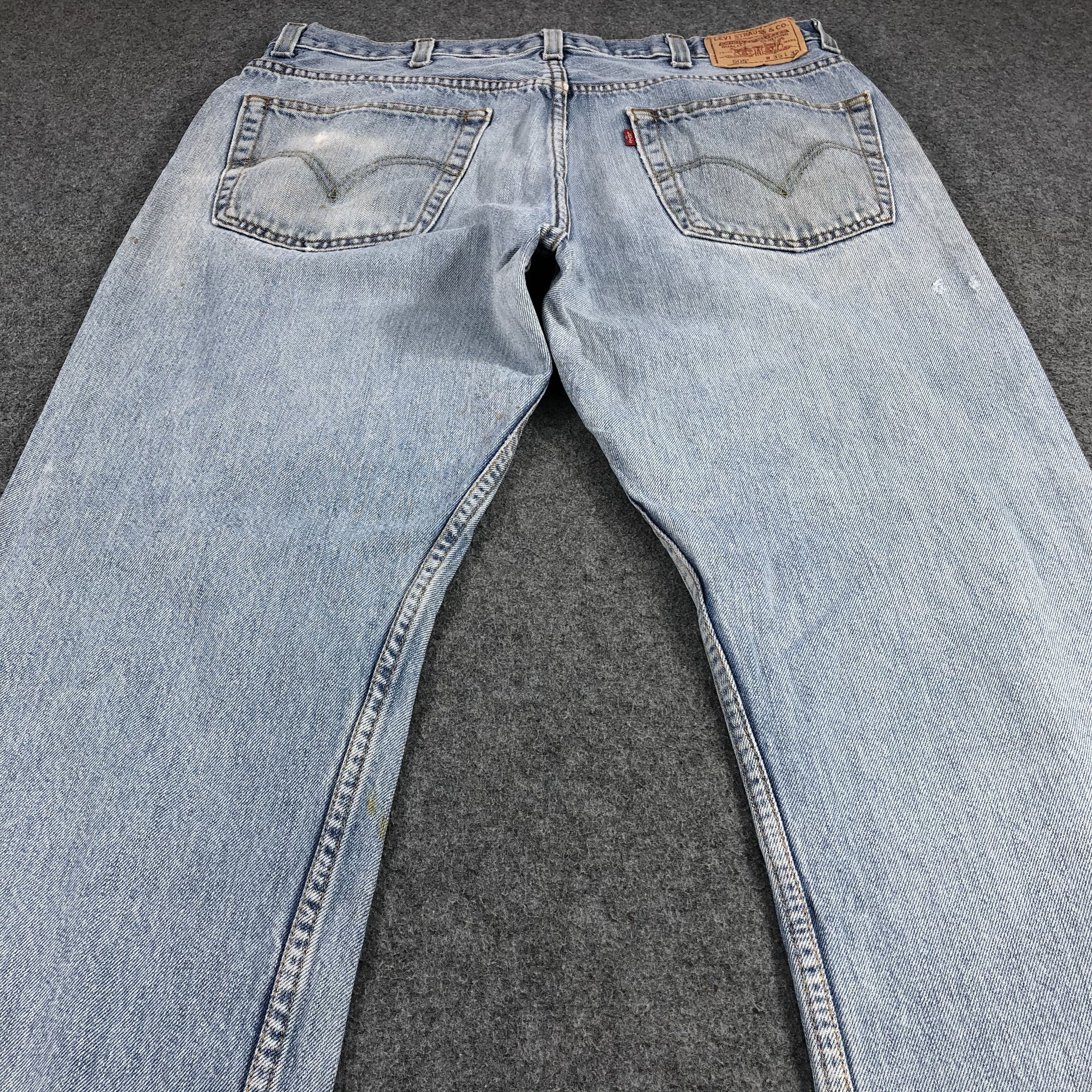 Levi's × Vintage Vintage Light Wash Levis 505 Jeans-JM1325 Size US 37 - 4 Thumbnail