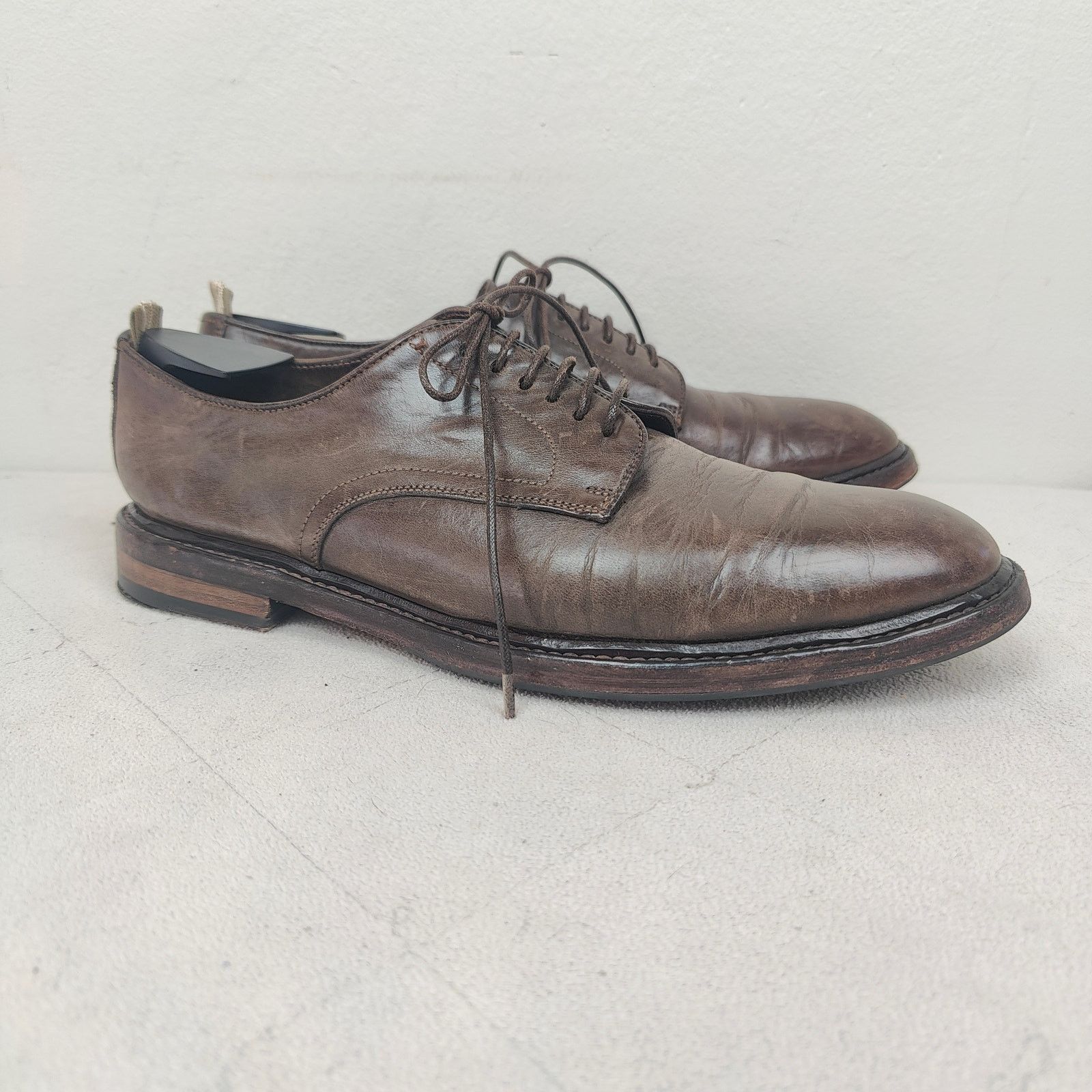 Officine Creative Cornell Leather Derby Shoes Mens 41 US