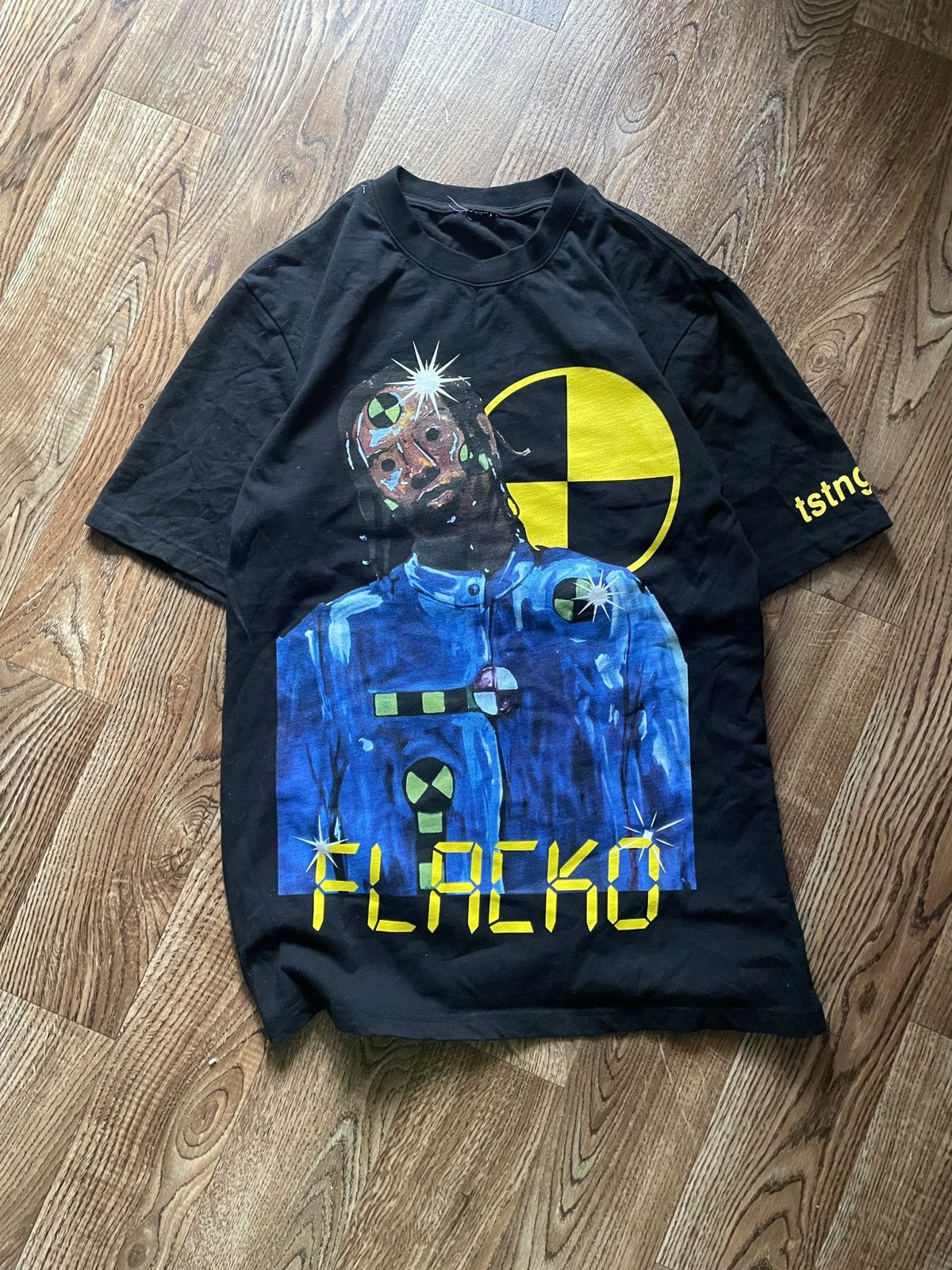 Other ASAP Rocky Flacko Crash Test Vlone T Shirt Rare A$AP Rap Tee Size US XL / EU 56 / 4 - 1 Thumbnail