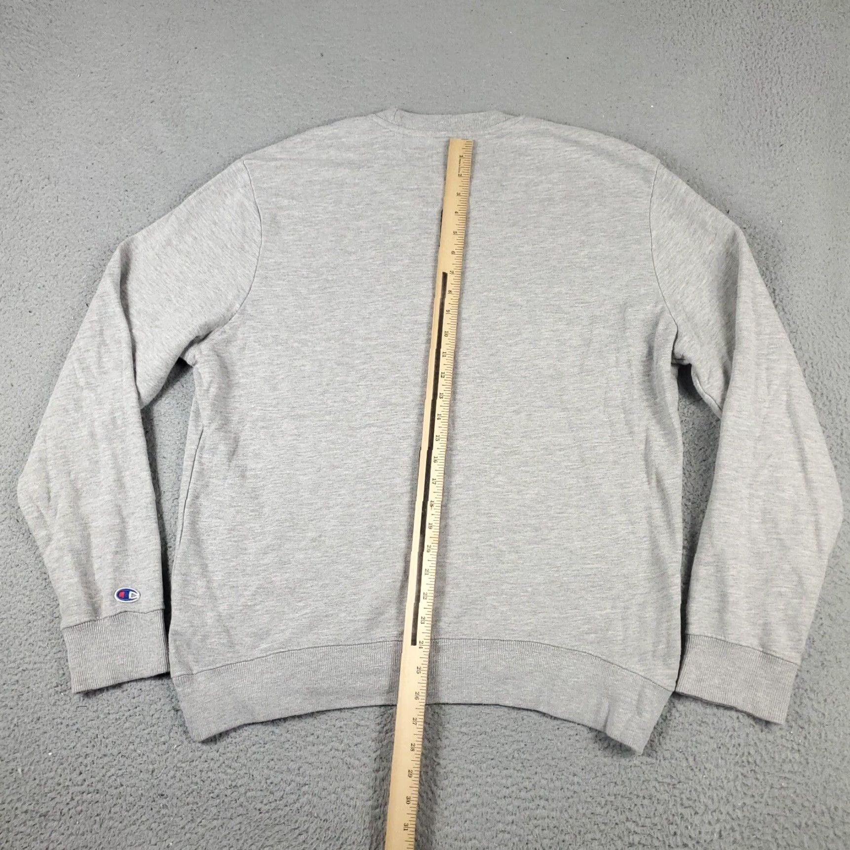 Champion Champion Blue Mens XL Pullover Sweater Crew Neck Long Sleeve Cotton Blend Size US XL / EU 56 / 4 - 5 Thumbnail