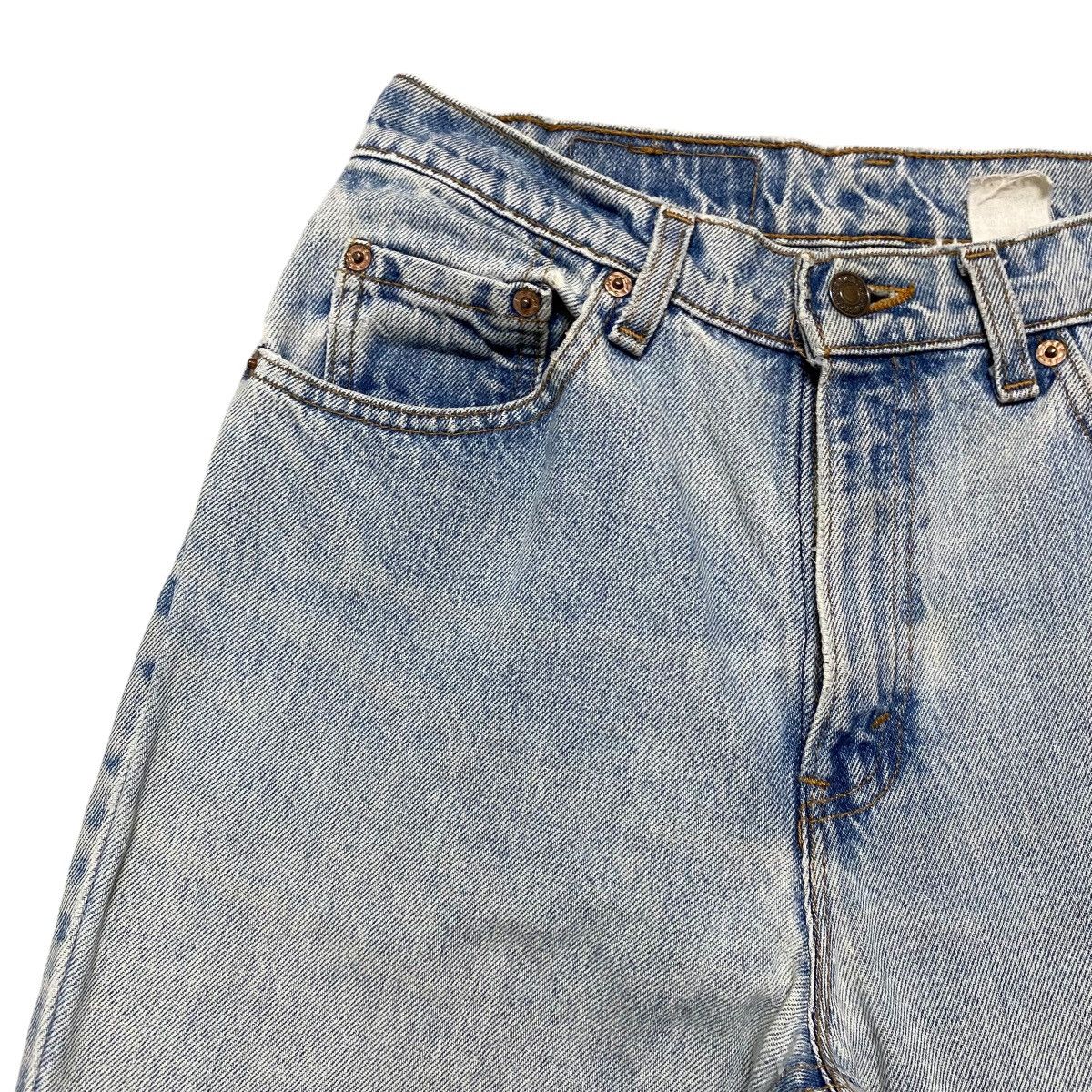 Levi's Vintage 90s Levis 517 Flare Jeans Sky Blue Size US 29 - 4 Thumbnail