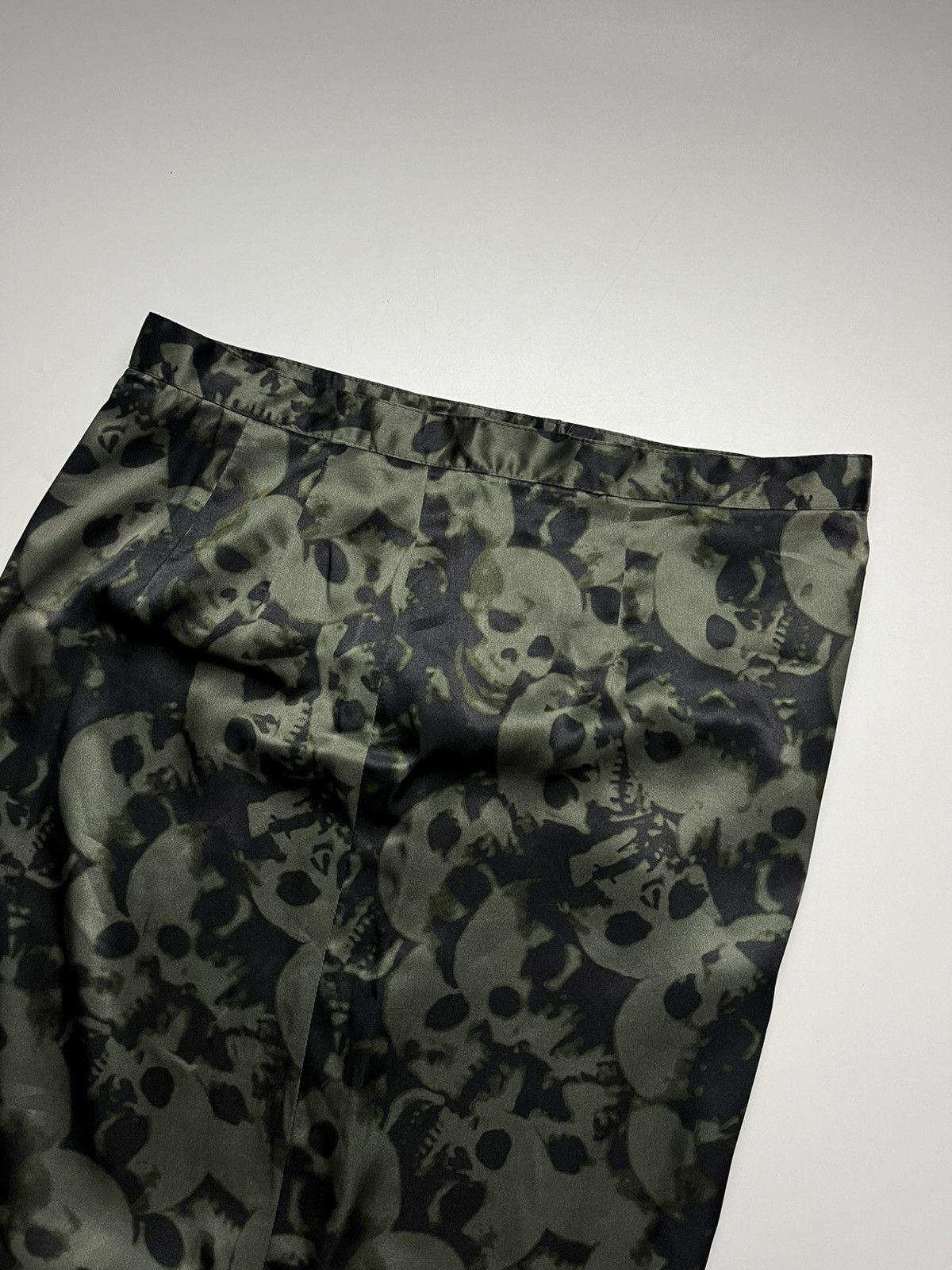 Hysteric Glamour Archive Hysteric Glamour Skull AOP Ruffle Hem Maxi Skirt Size 26" / US 2 / IT 38 - 3 Thumbnail