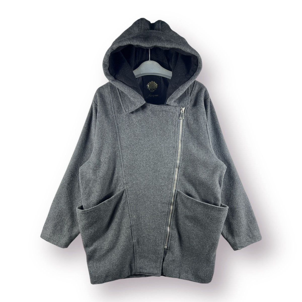 Japanese Brand 🔥 Furry Rate hoddie double collar Size US S / EU 44-46 / 1 - 1 Thumbnail
