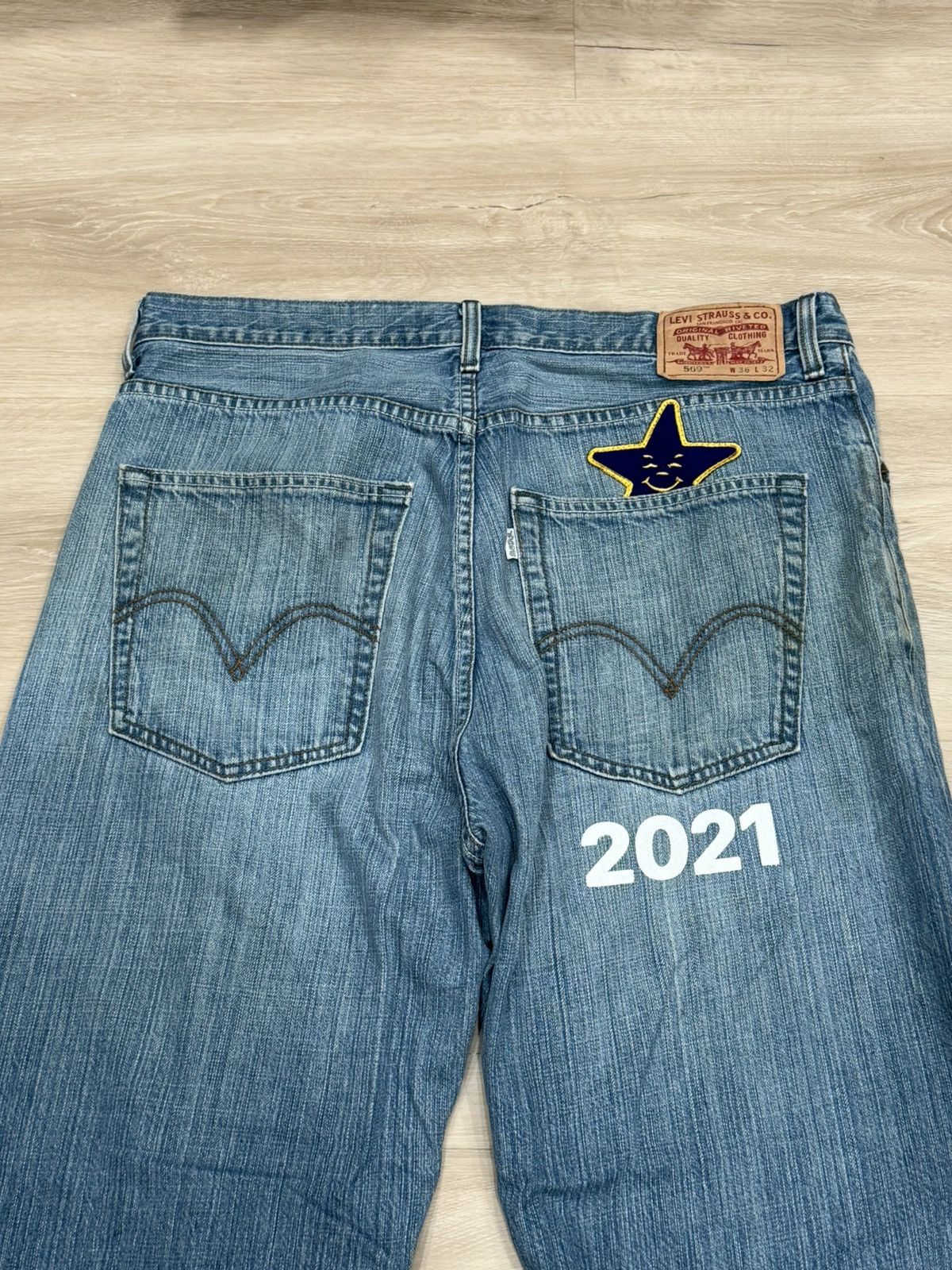 Asspizza Asspizza Levi’s 2021 Denim Jeans Size US 36 / EU 52 - 13 Thumbnail