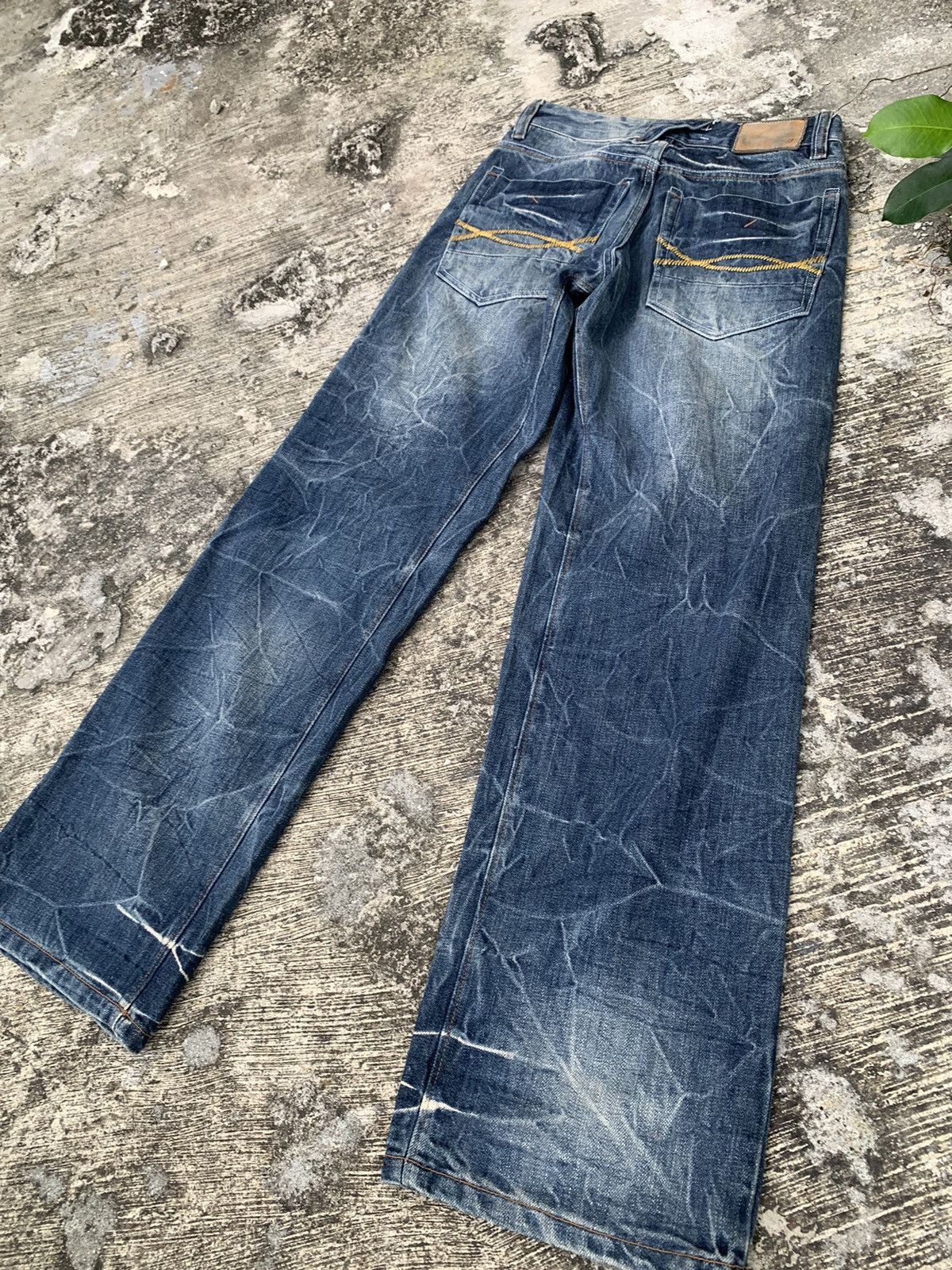 If Six Was Nine × Indian Motorcycle × Le Grande Bleu (L.G.B.) Indian motercycles jeans Size 27" / US 4 / IT 40 - 18 Thumbnail