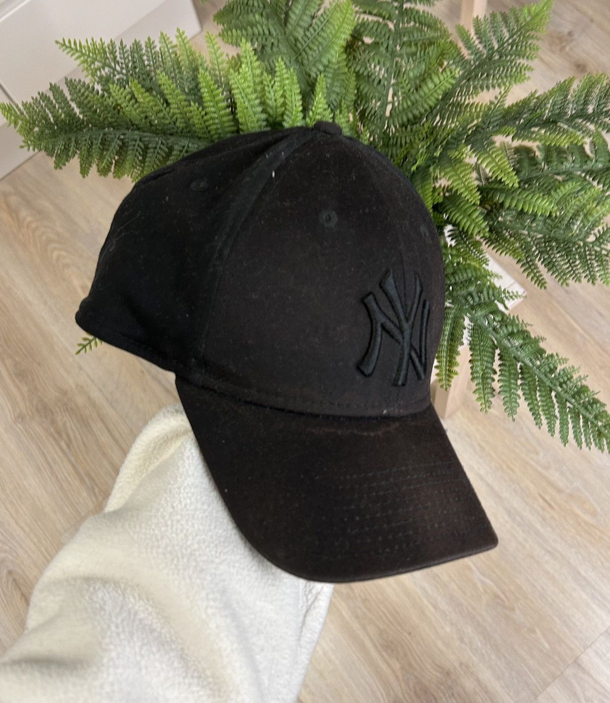 90s Vintage New Era Yankees Big Logo Hat Cap