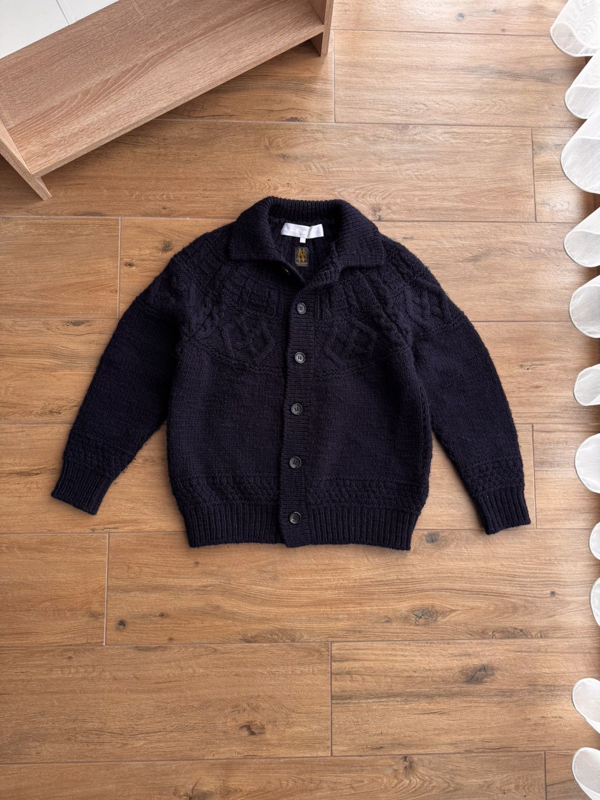 Comme des Garcons Tao Kurihara Comme Des Garcons x Batoner Wool Knit Cardigan Size US M / EU 48-50 / 2 - 1 Thumbnail