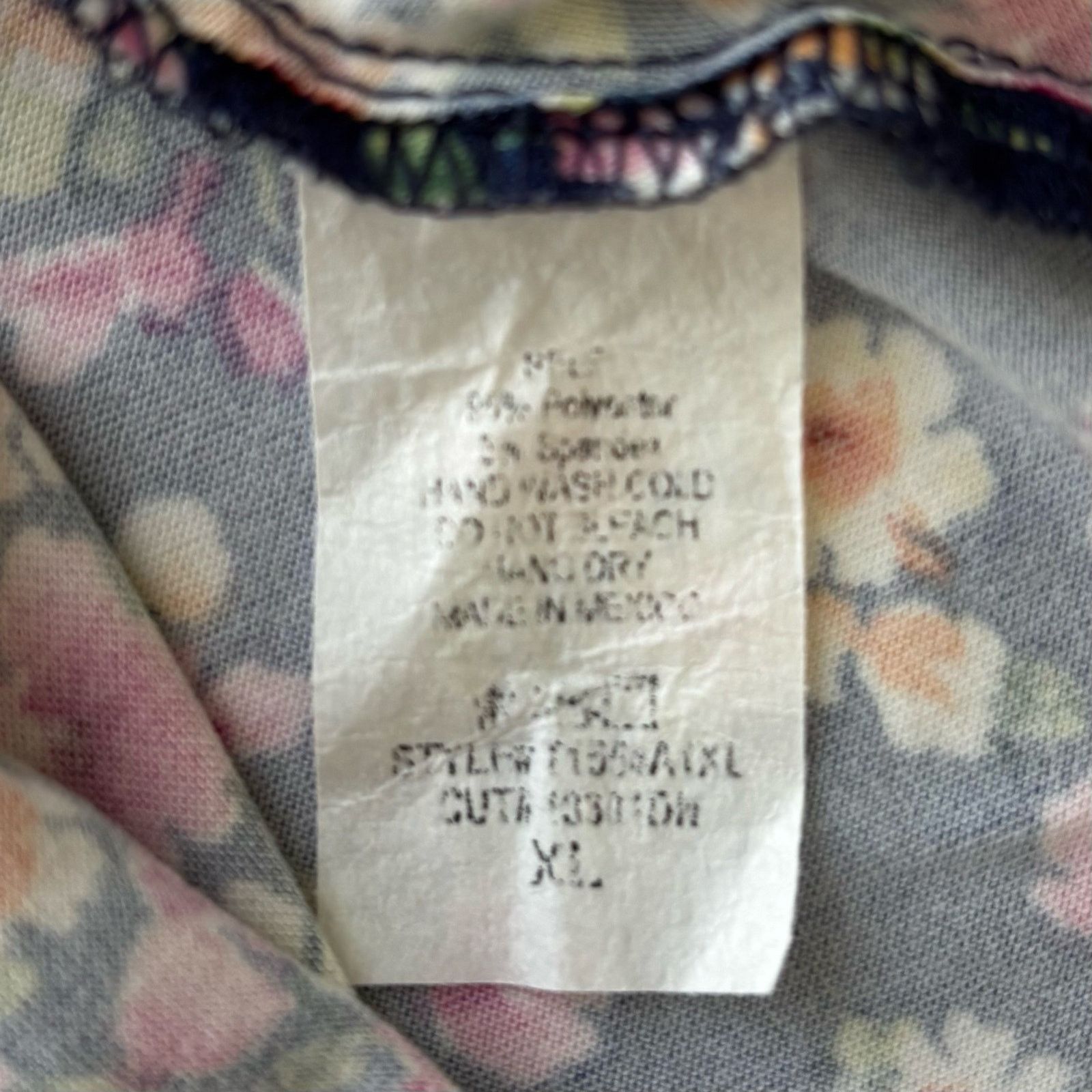 Other White Birch Navy Blue and Floral Tank Top Size XL Size XL / US 12-14 / IT 48-50 - 8 Thumbnail