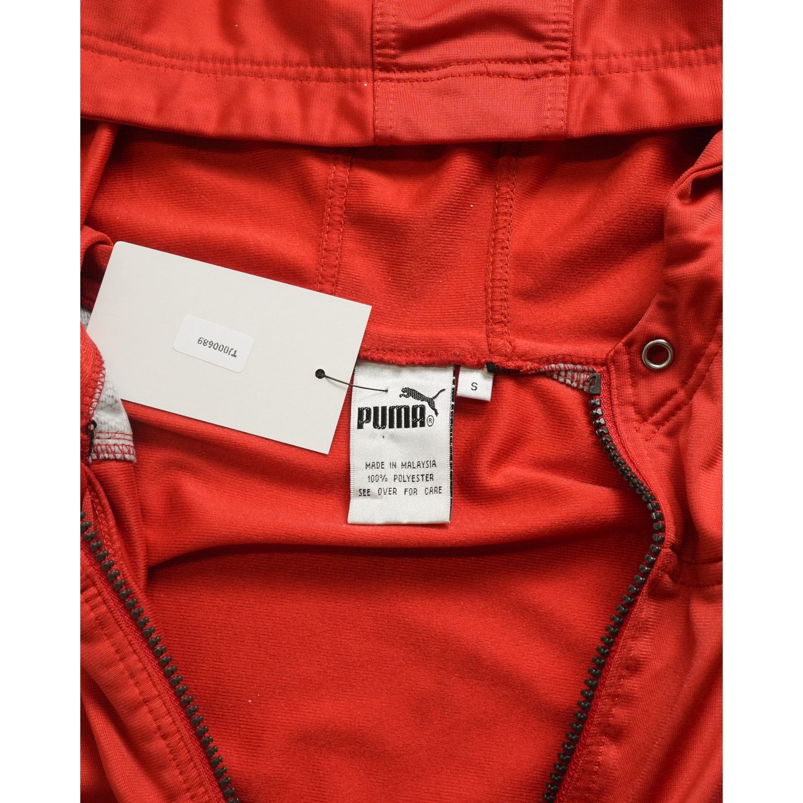 Puma Vintage 90s Puma Red Track Jacket - Men's Small Size US S / EU 44-46 / 1 - 3 Thumbnail