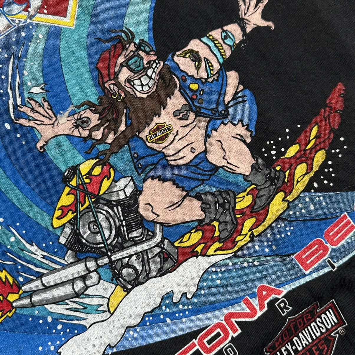 Harley Davidson × Vintage Vintage 1994 Harley Davidson Daytona Beach Bike Week Shirt Size US XL / EU 56 / 4 - 5 Thumbnail