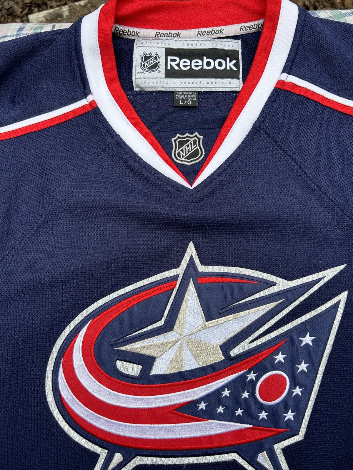 NHL × Reebok Reebok Columbus Blue Jackets Anton Stralman NHL Jersey Size US L / EU 52-54 / 3 - 2 Thumbnail