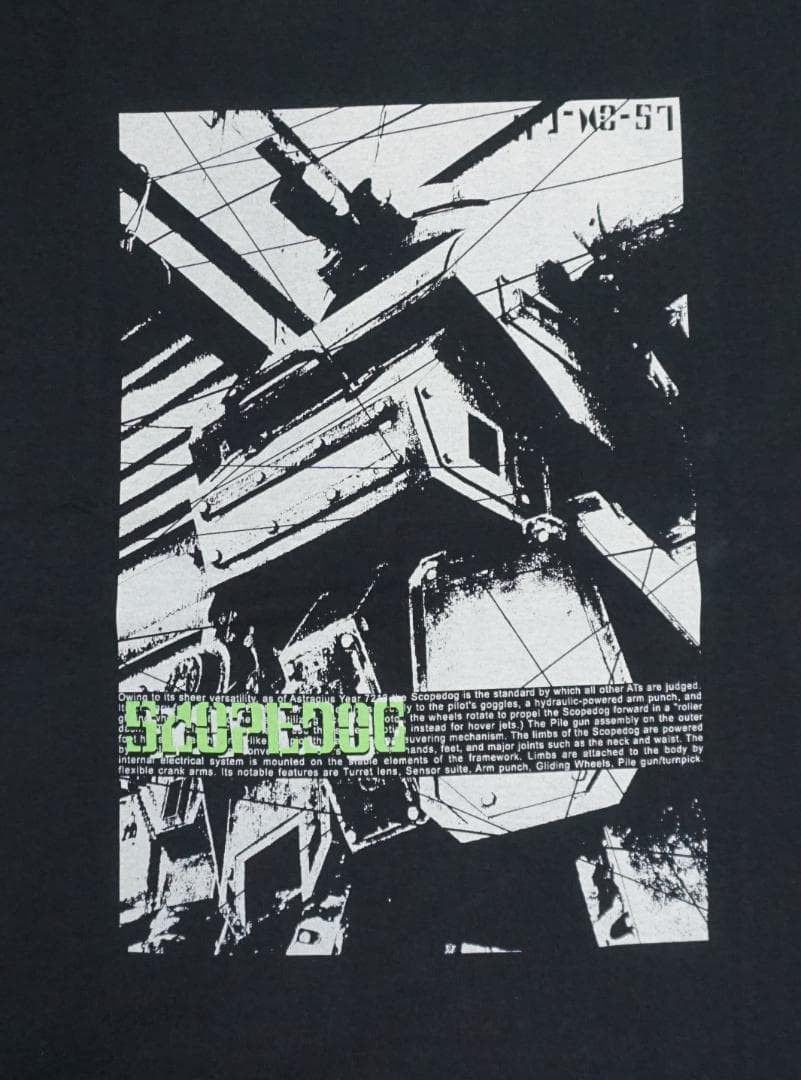 Anime 初期 00's COSPA Armored Trooper Votoms T-Shirt Anime Vintage Size US XXS / EU 40 - 2 Thumbnail