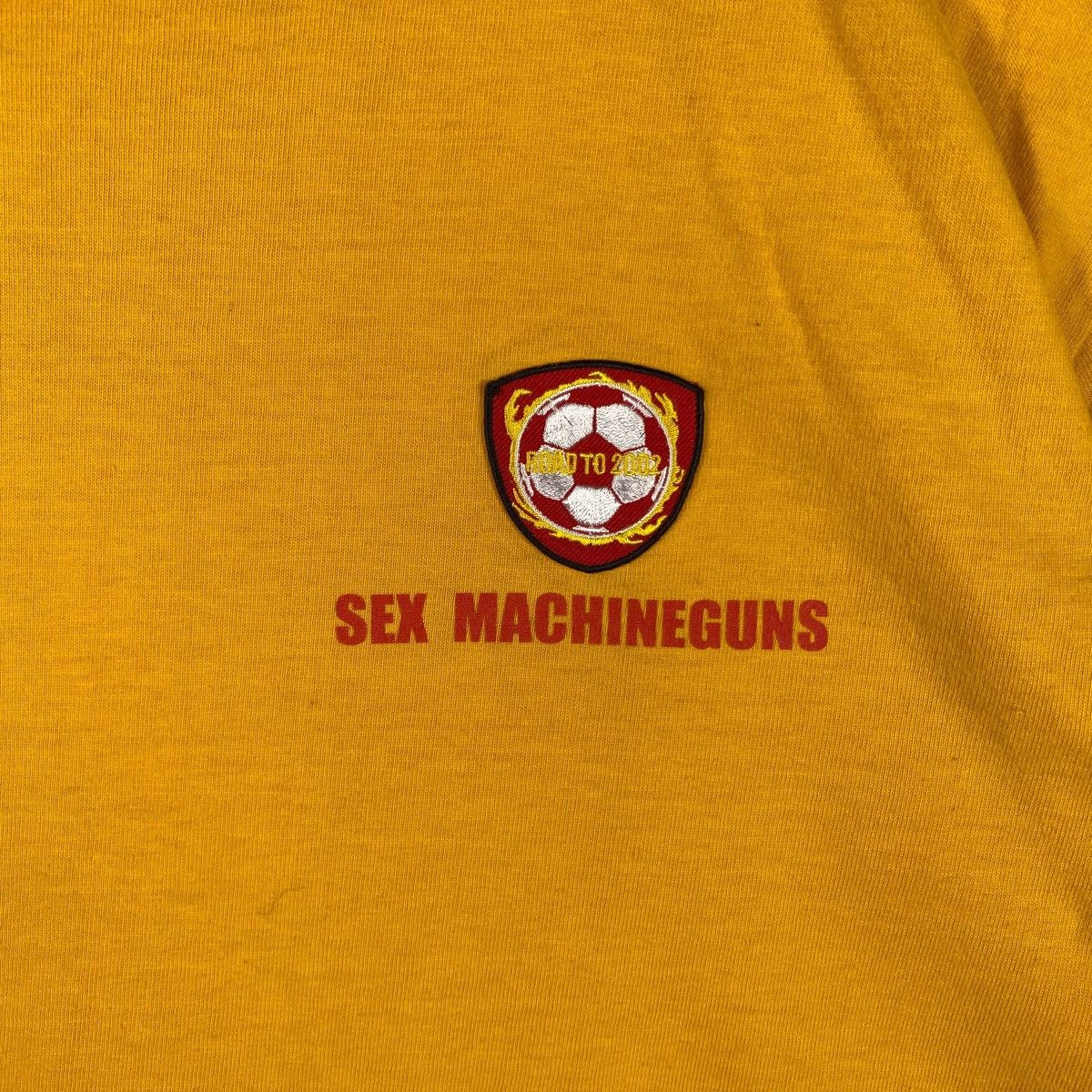 Band Tees × Vintage Vintage Japanese Band SEX MACHINEGUNS Road To 2002 Flame Size US L / EU 52-54 / 3 - 2 Thumbnail