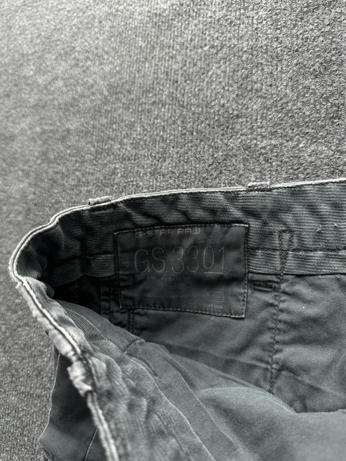 G-Star 🚨PUNK G STAR OPIUM RAW GRAY MENS JEANS Y2k BIKER Size US 34 / EU 50 - 13 Thumbnail