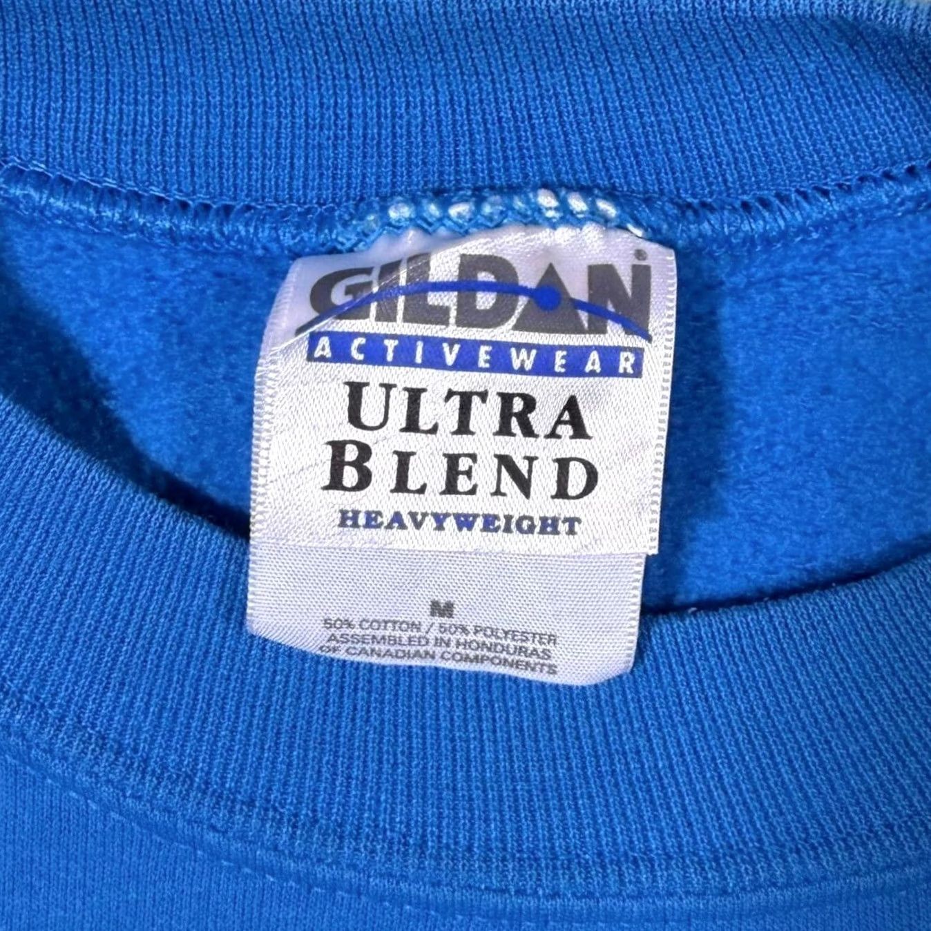 Gildan Vintage Branson Missouri "Country Music" Tourist Graphic Blue Sweatshirt Mens M Size US M / EU 48-50 / 2 - 3 Thumbnail