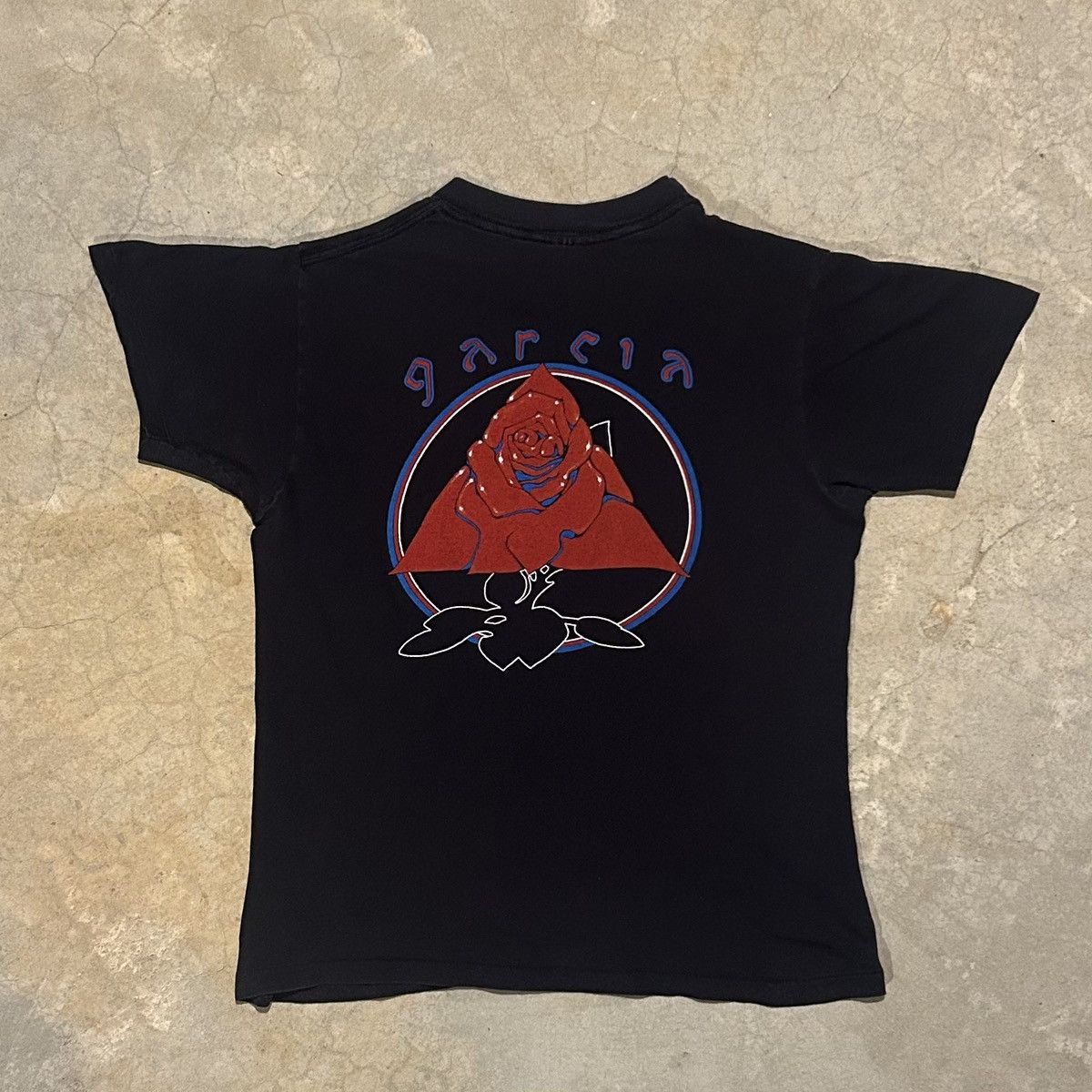 Grateful Dead Vintage 1980s The Jerry Garcia Band Grateful Dead Tee Rare Size US S / EU 44-46 / 1 - 5 Thumbnail
