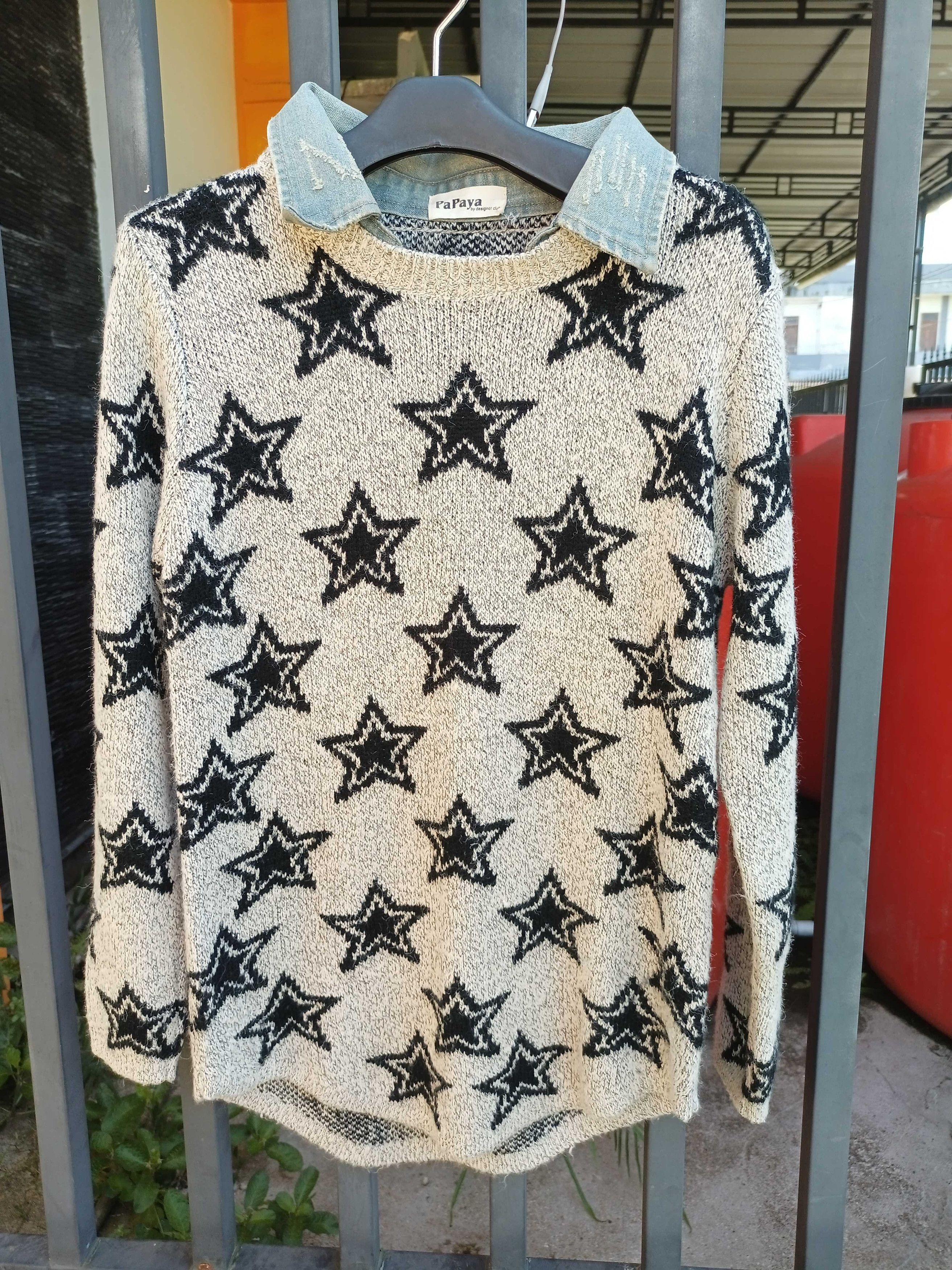 Other Papaya Double layer knitted wear star isseymiyake styled Size US M / EU 48-50 / 2 - 9 Thumbnail