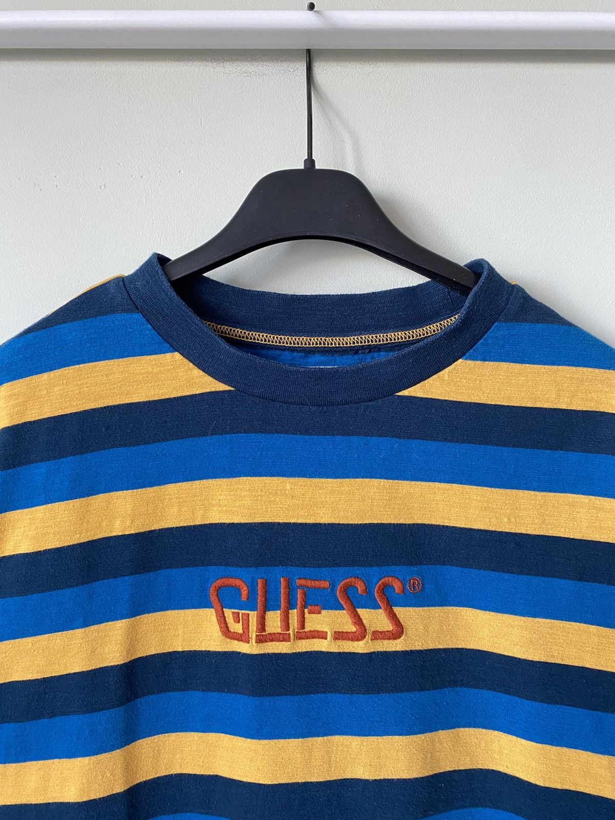 A$AP Rocky × Guess Guess x asap rocky oversized stripe logo t shirt Size US XS / EU 42 / 0 - 2 Thumbnail