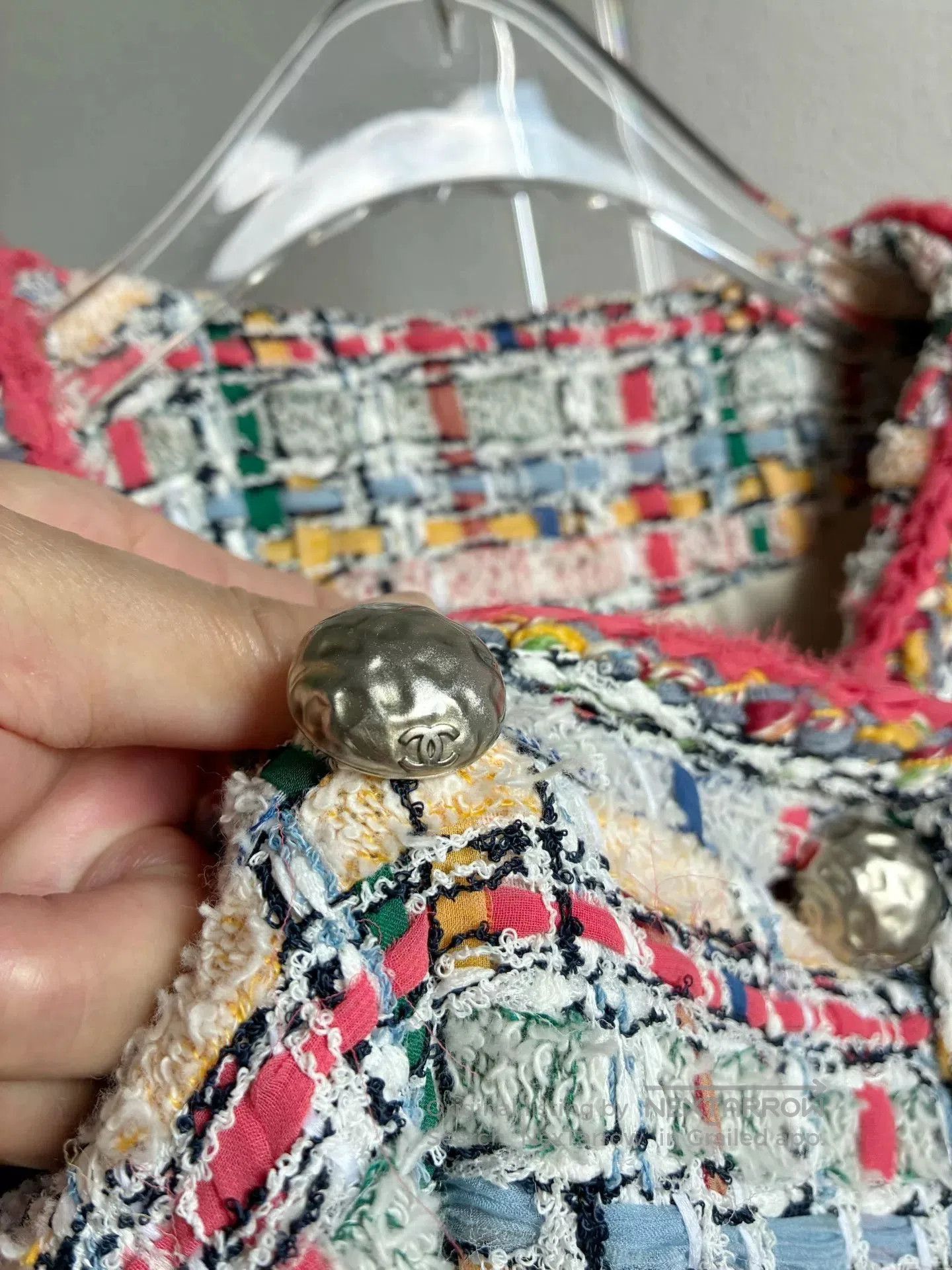 Chanel Chanel Colorful Mosaic Tweed Jacket. Size XXS / US 00 / IT 34 - 5 Thumbnail