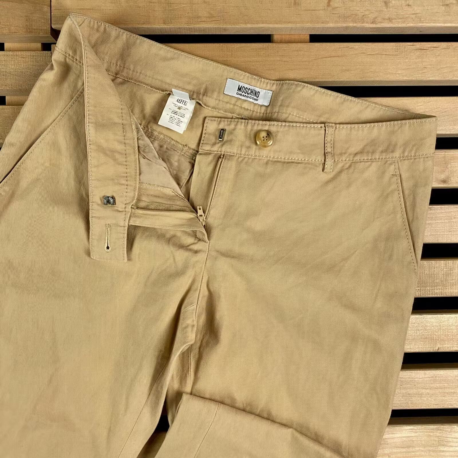 Moschino Womens Pants Moschino Size Uk 10 US 8 Size 28" / US 6 / IT 42 - 4 Thumbnail