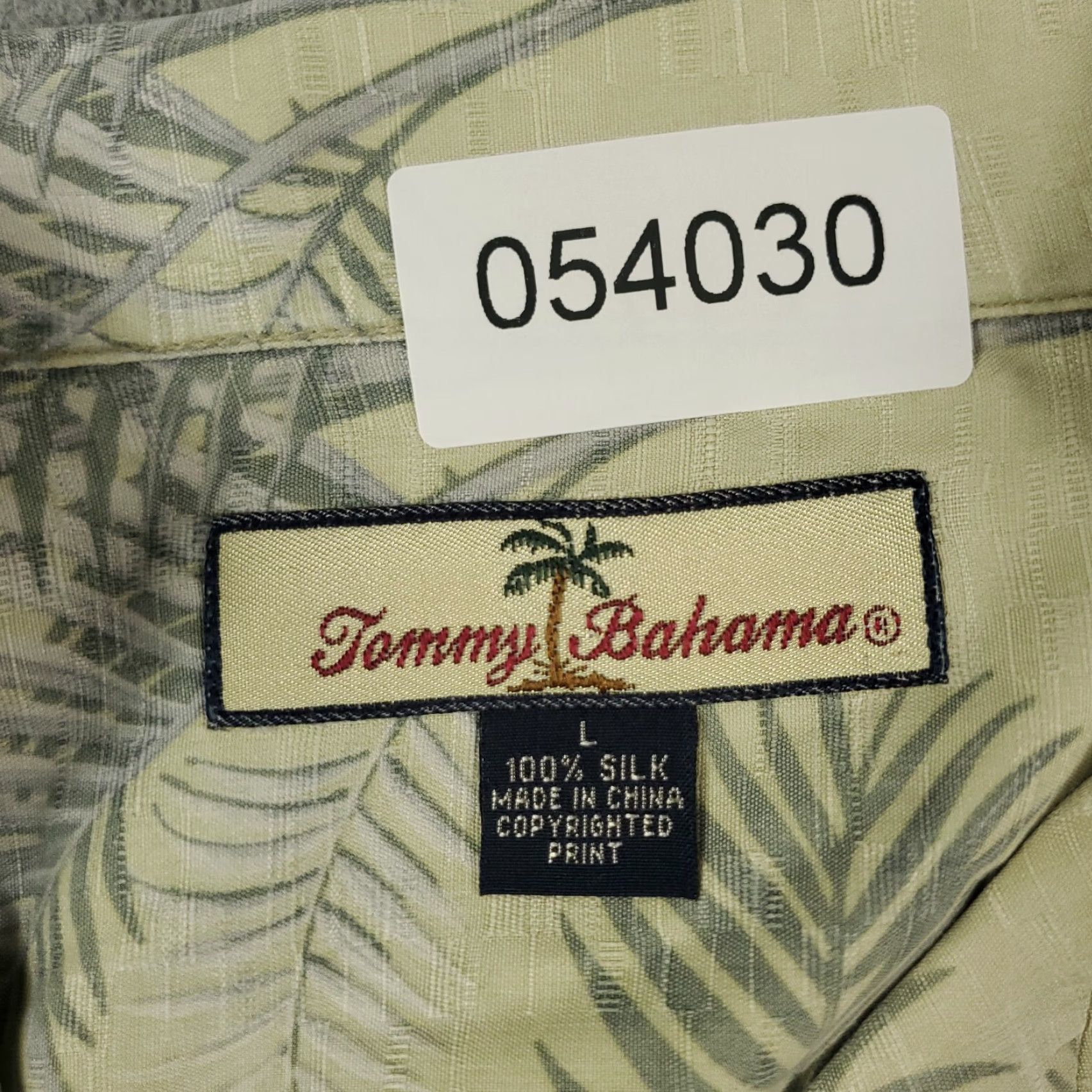 Tommy Bahama Tommy Bahama Shirt Mens Large Yellow Hawaiian Button-Up Short Sleeve Silk Floral Tropical 90s Beach Colorful Mens Size US L / EU 52-54 / 3 - 6 Thumbnail