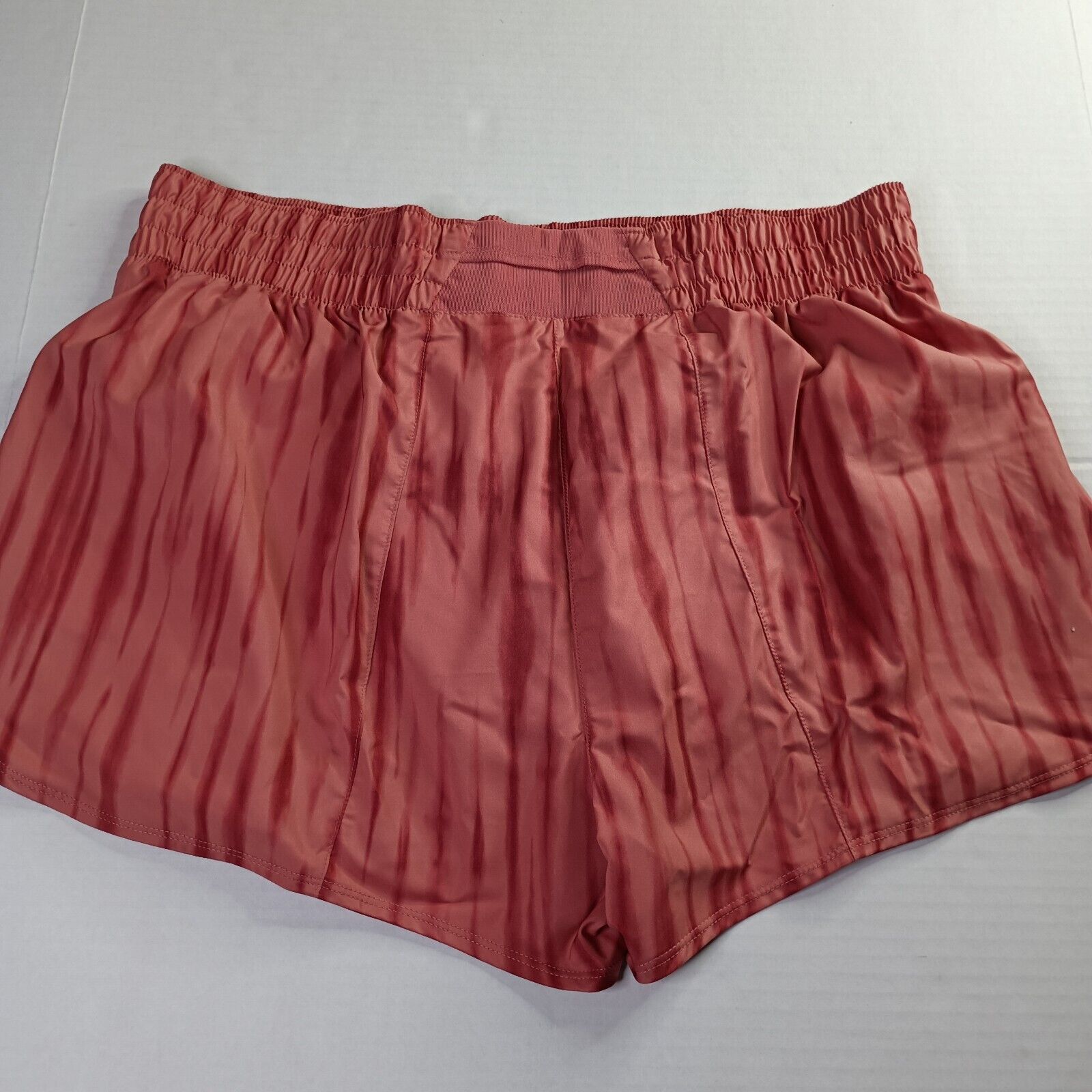 Nike Nike High-Waisted 3" Brief-Lined Shorts Women XL Canyon Pink Size 36" / US 14 / IT 50 - 6 Thumbnail