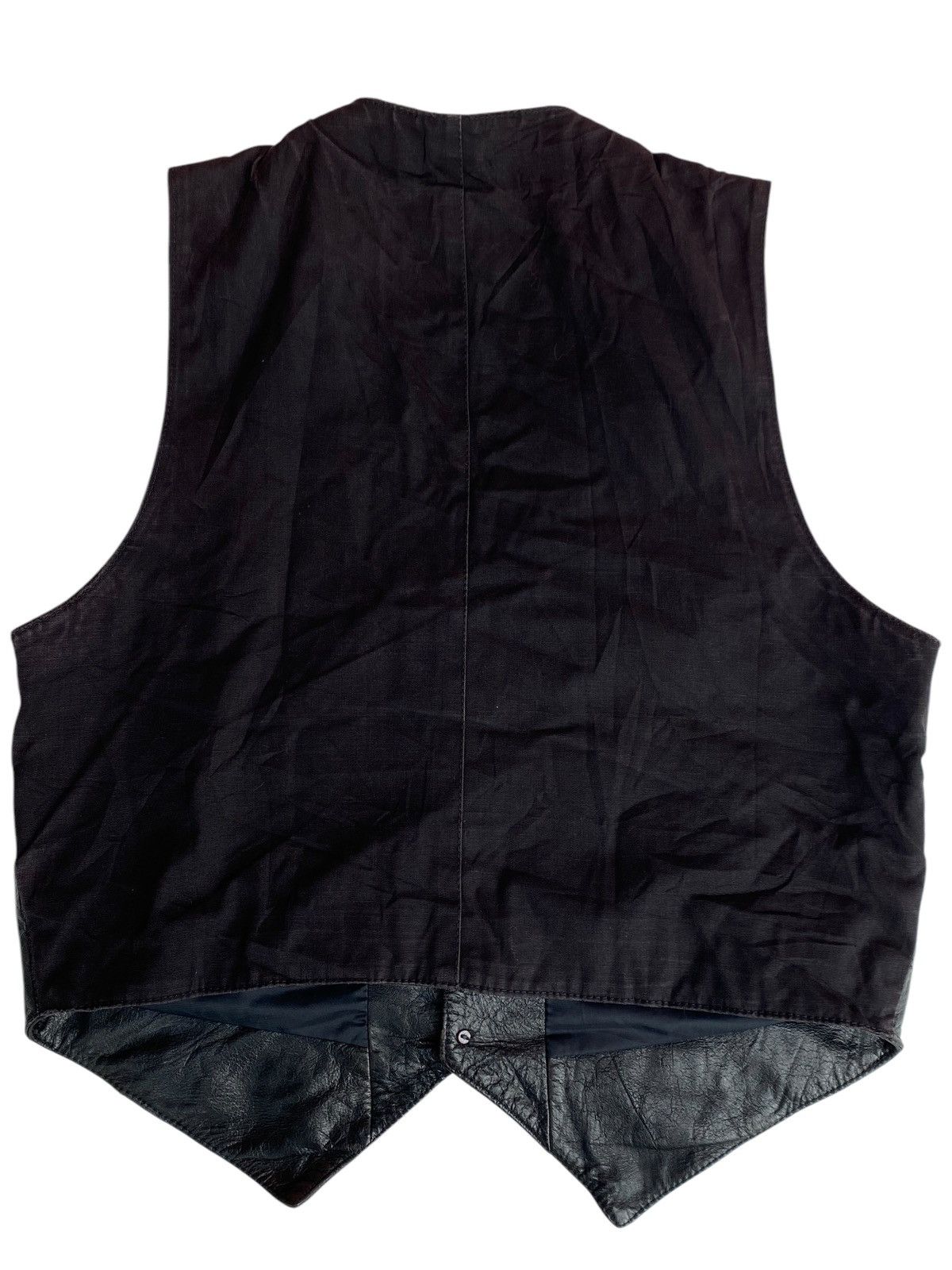 Genuine Leather × Vintage Vtg Strath Conar Leather Vest Size US M / EU 48-50 / 2 - 2 Thumbnail