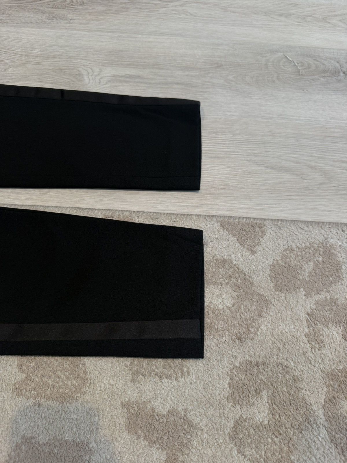 Saint Laurent Paris s/s 2013 silk side seam wool dress pants!! Size US 30 / EU 46 - 2 Thumbnail