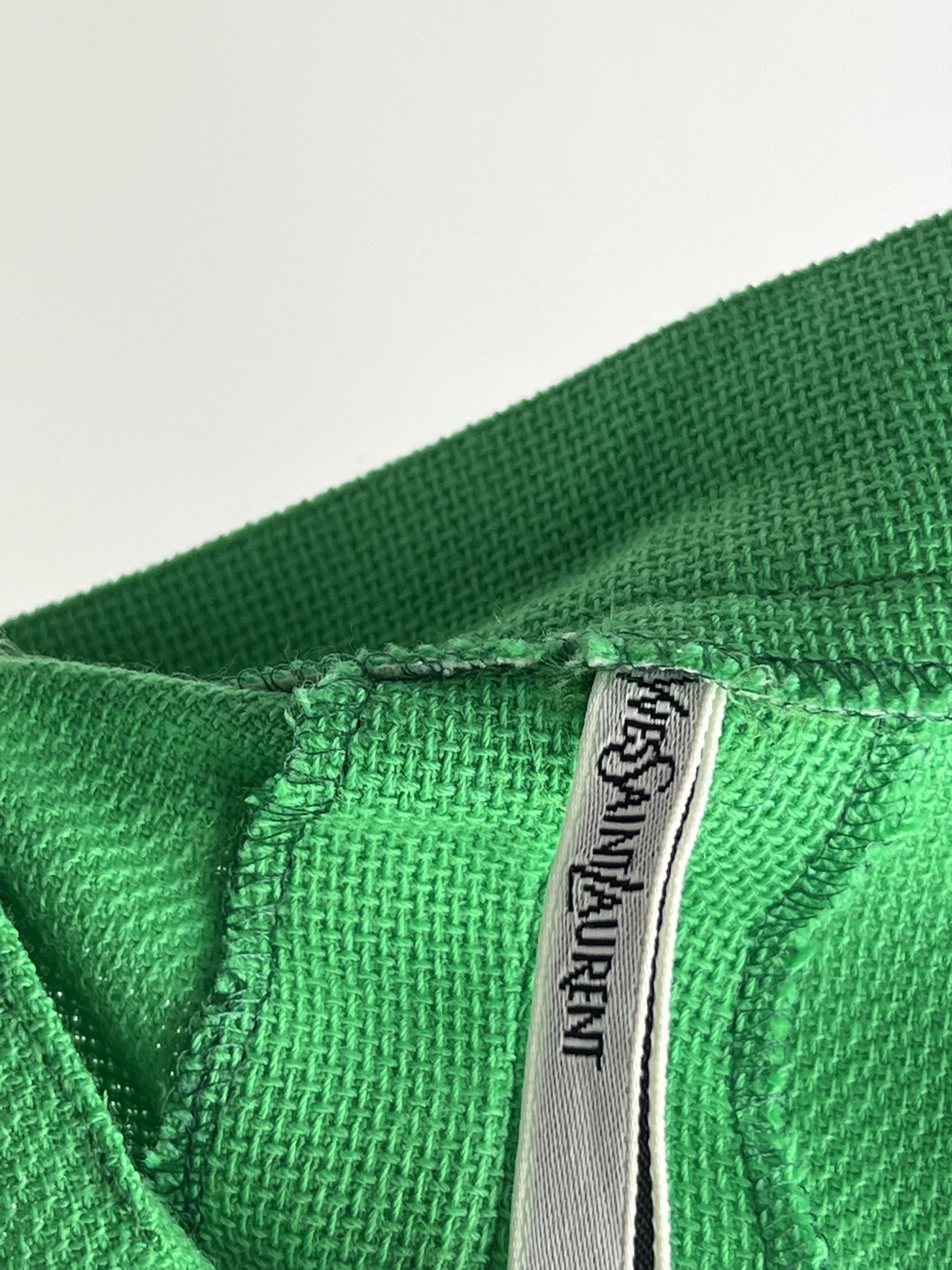 Vintage × Yves Saint Laurent Yves Saint Laurent Wool Skirt Green Size US 6 F 38 Size 28" / US 6 / IT 42 - 5 Thumbnail