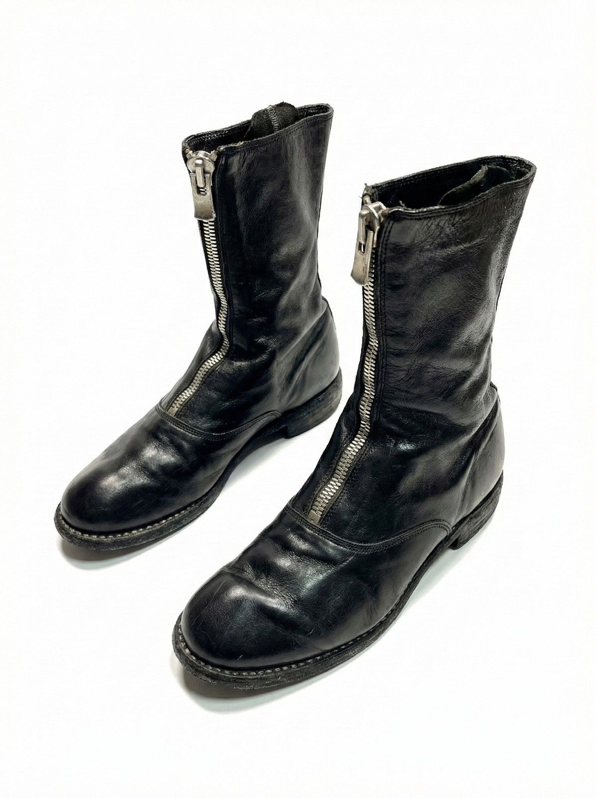 Guidi GUIDI PL2 FRONT ZIP HIGH TOP BOOTS Size US 7 / IT 37 - 1 Thumbnail