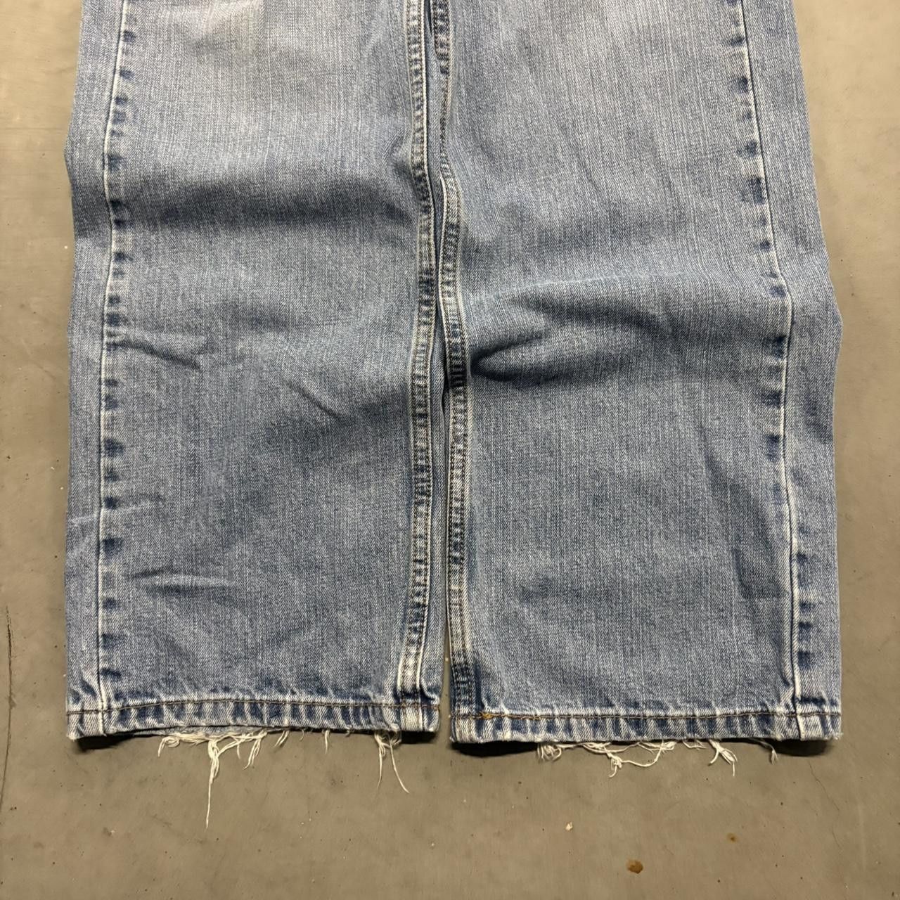 Levi's Crazy Vintage Y2K/2000s Baggy Levis Tall Light Wash Denim Jeans! Size US 33 - 5 Thumbnail