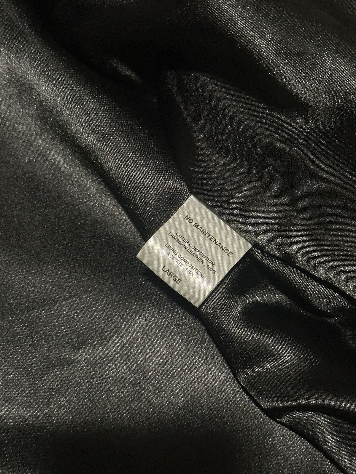 No Maintenance No Maintenance Leather Mechanic Jacket Size US L / EU 52-54 / 3 - 5 Thumbnail