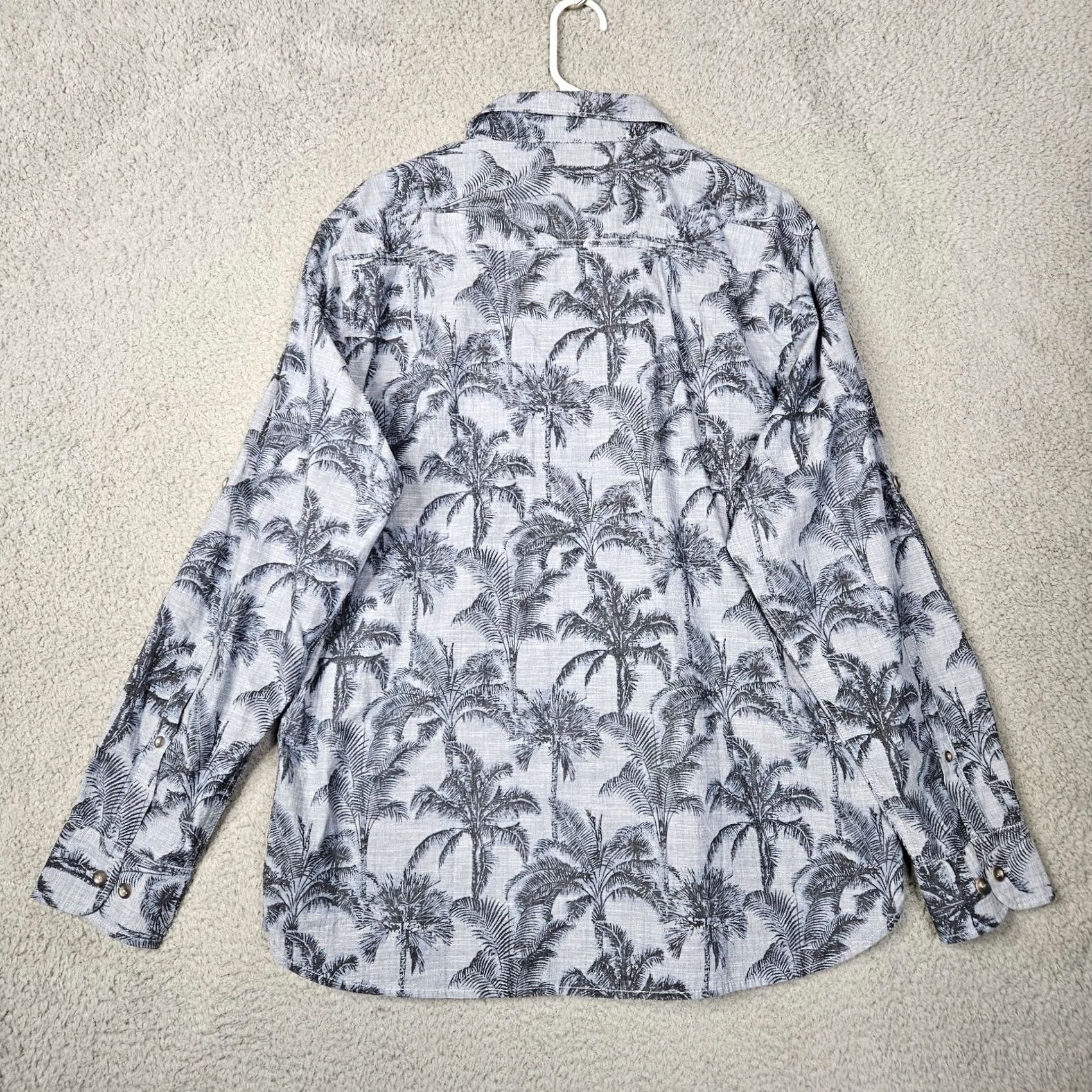 Tommy Bahama Tommy Bahama Button-Up Chambray Shirt Mens L Long Sleeve Multicolor Floral 47 Chest Regular New Size US L / EU 52-54 / 3 - 6 Thumbnail